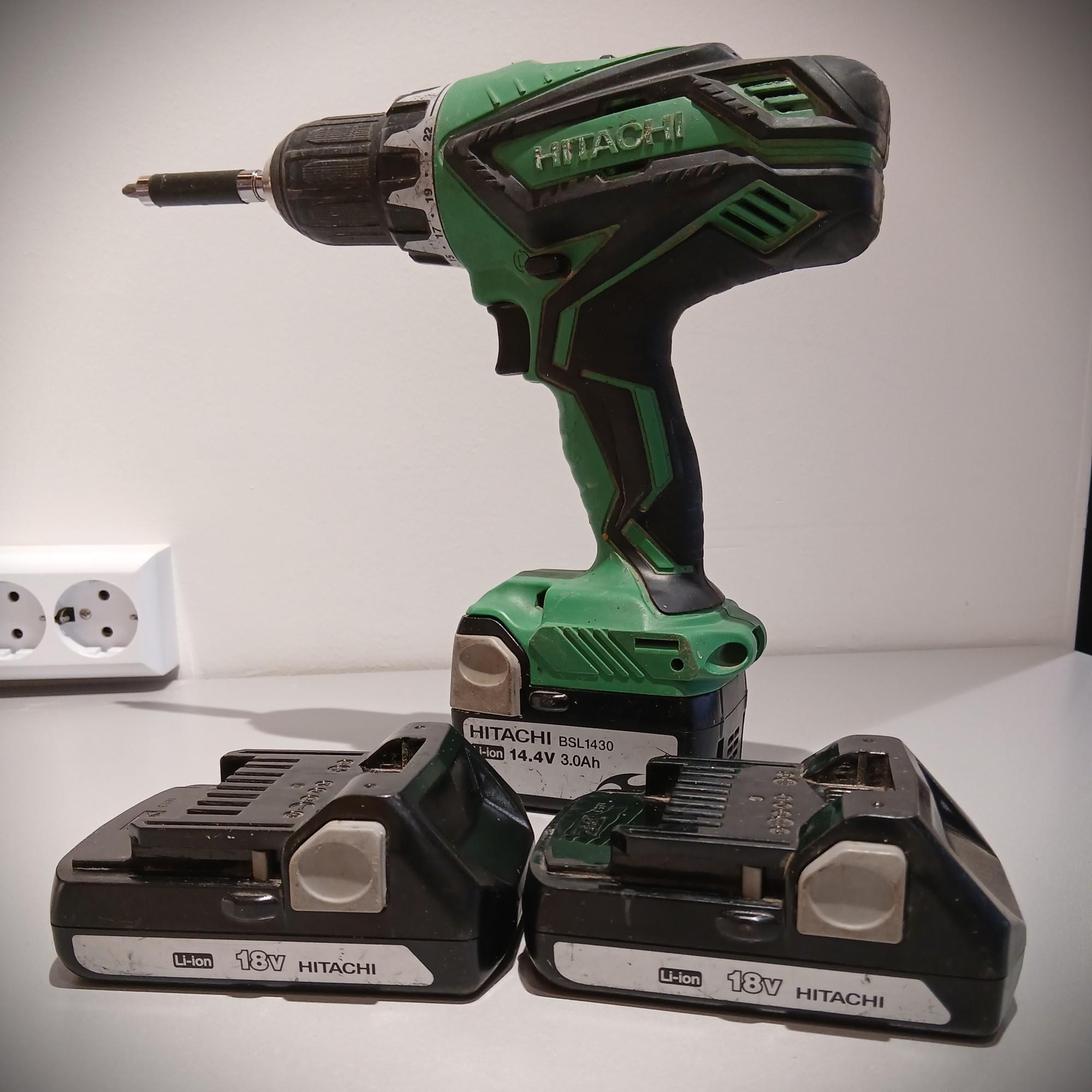 Tootefoto - Akutrell Hitachi DS18DJL