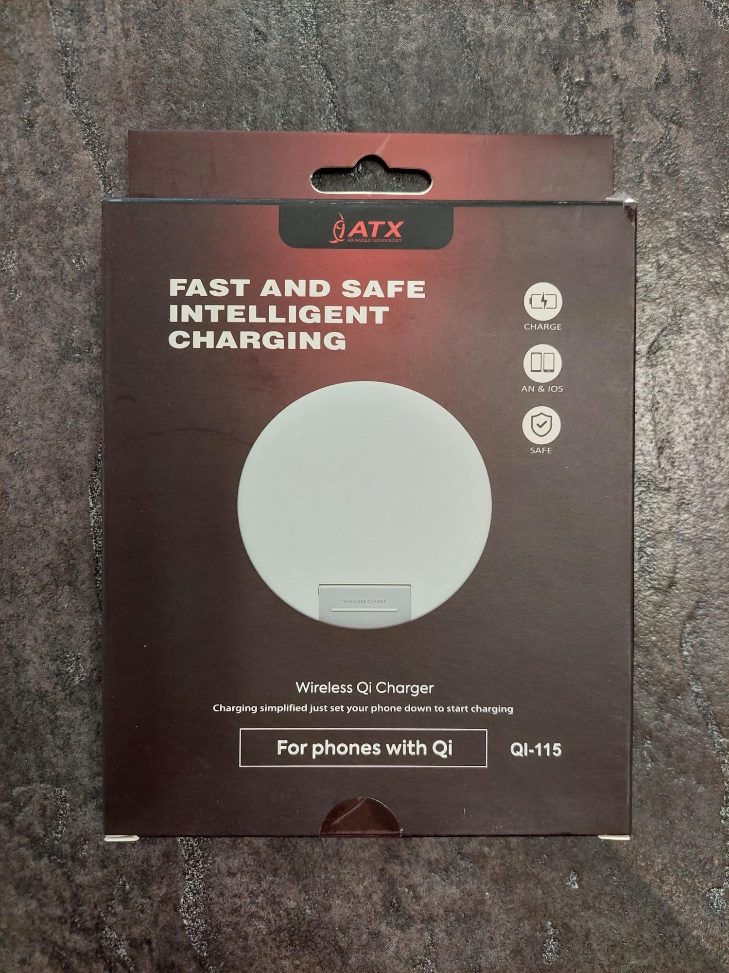 Tootefoto - Juhtmevaba laadija 10W QI-115 SLIM Valge