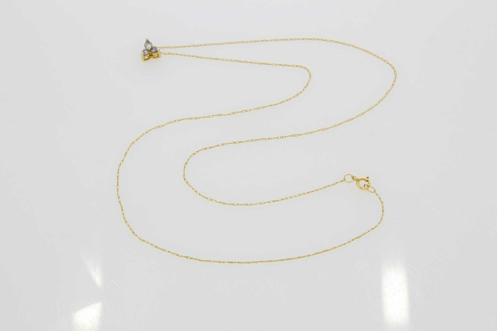 Tootefoto - Kuldkaelakett 585* Briljandid