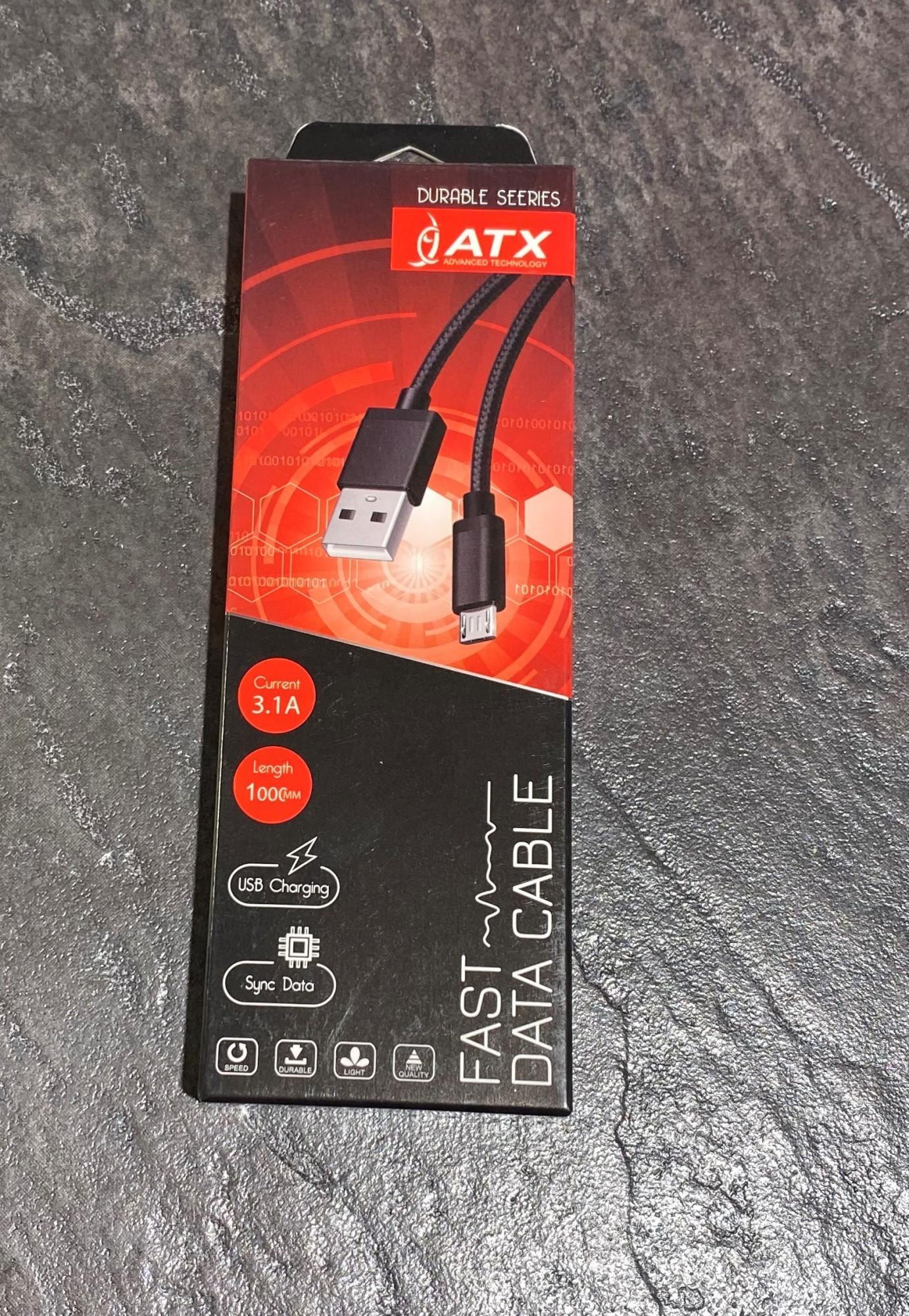 Tootefoto - Juhe ATX USB - - - microUSB Pikk otsik 8mm
