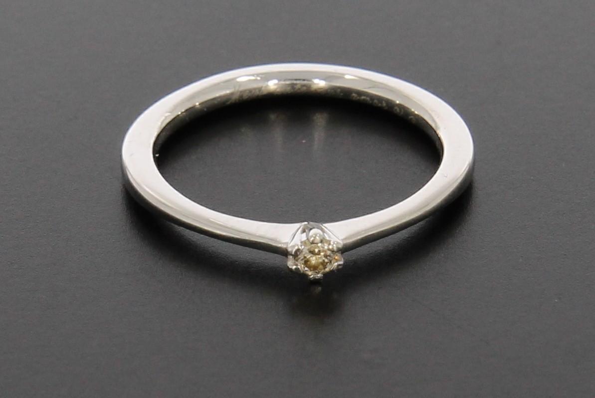 Tootefoto - Hõbesõrmus 925* Briljant 0