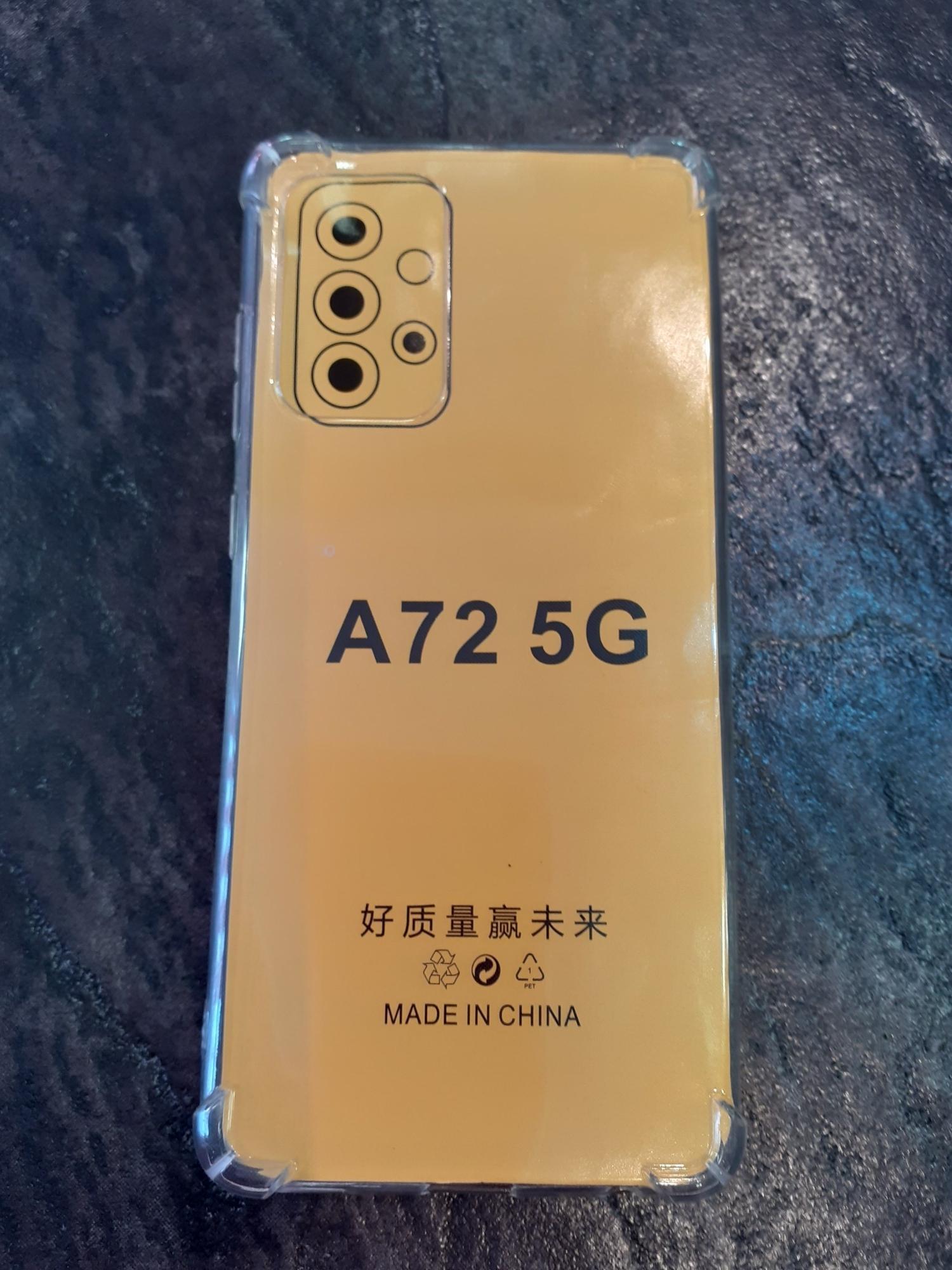 Tootefoto - Silikoonkaaned Kaitseklaas ANTI-SHOCK Samsung A72