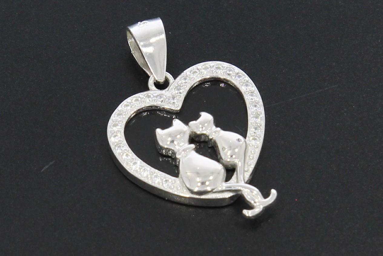 Tootefoto - Hõbe kulon 925* Süda