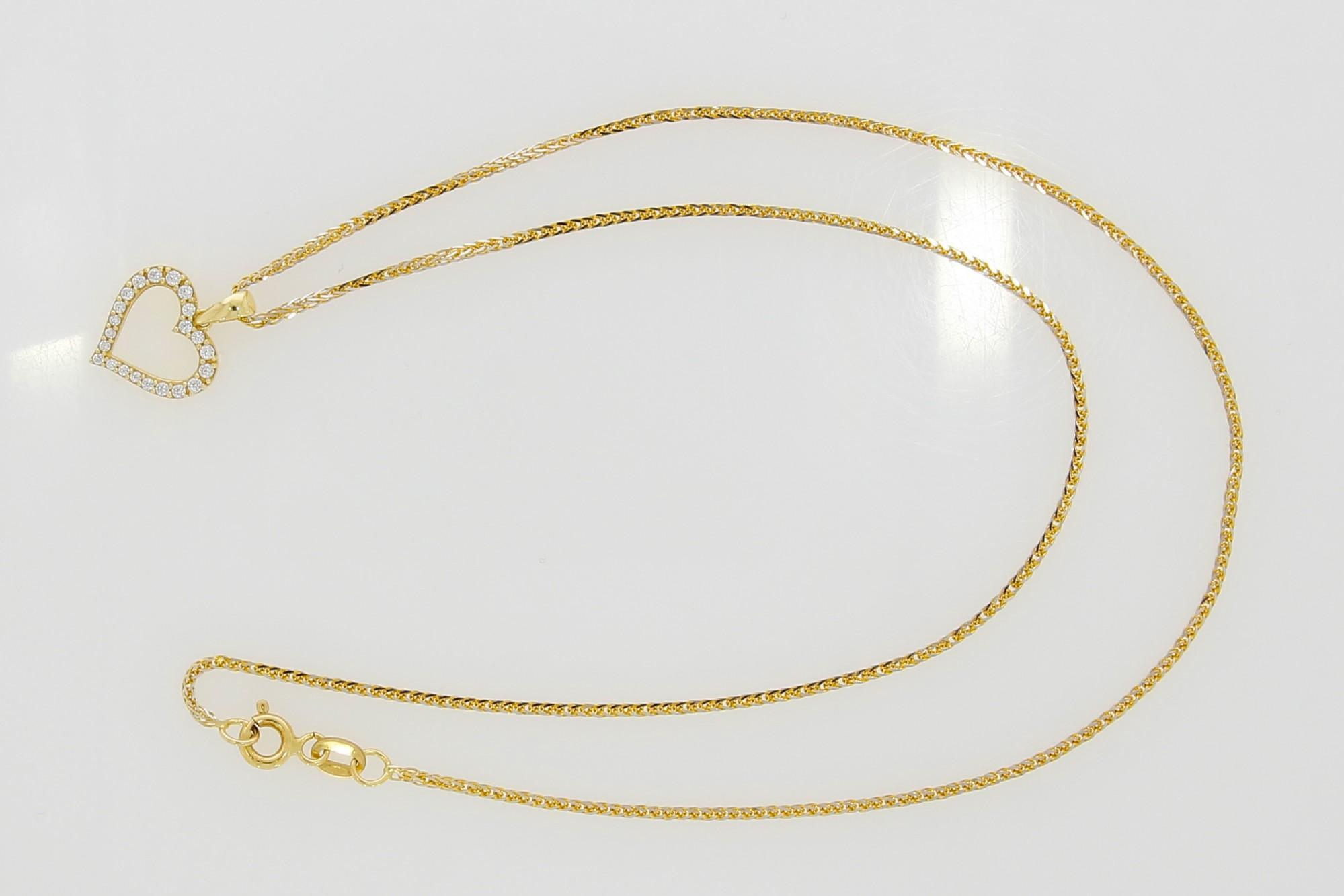 Tootefoto - Kuldkaelakett + kulon 585*