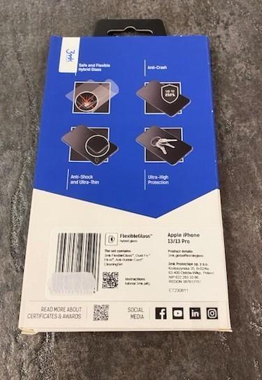 Tootefoto - Kaitseklaas 3MK FLEXIBLE Apple iPhone 13/13 PRO