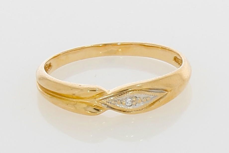 Tootefoto - Kuldsõrmus 585* Briljant