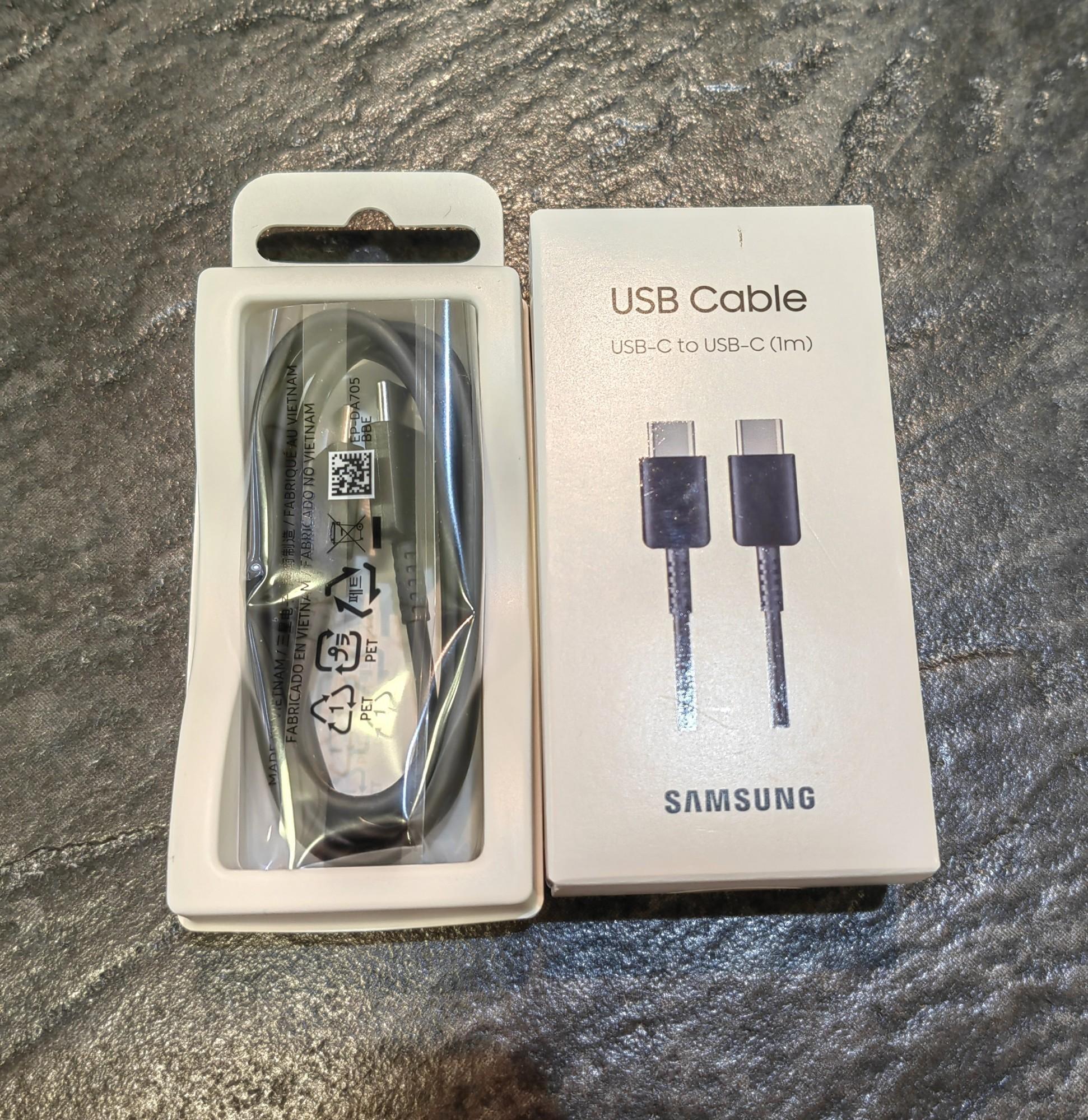 Tootefoto - Juhe Samsung DA705 USB Type C Originaal must