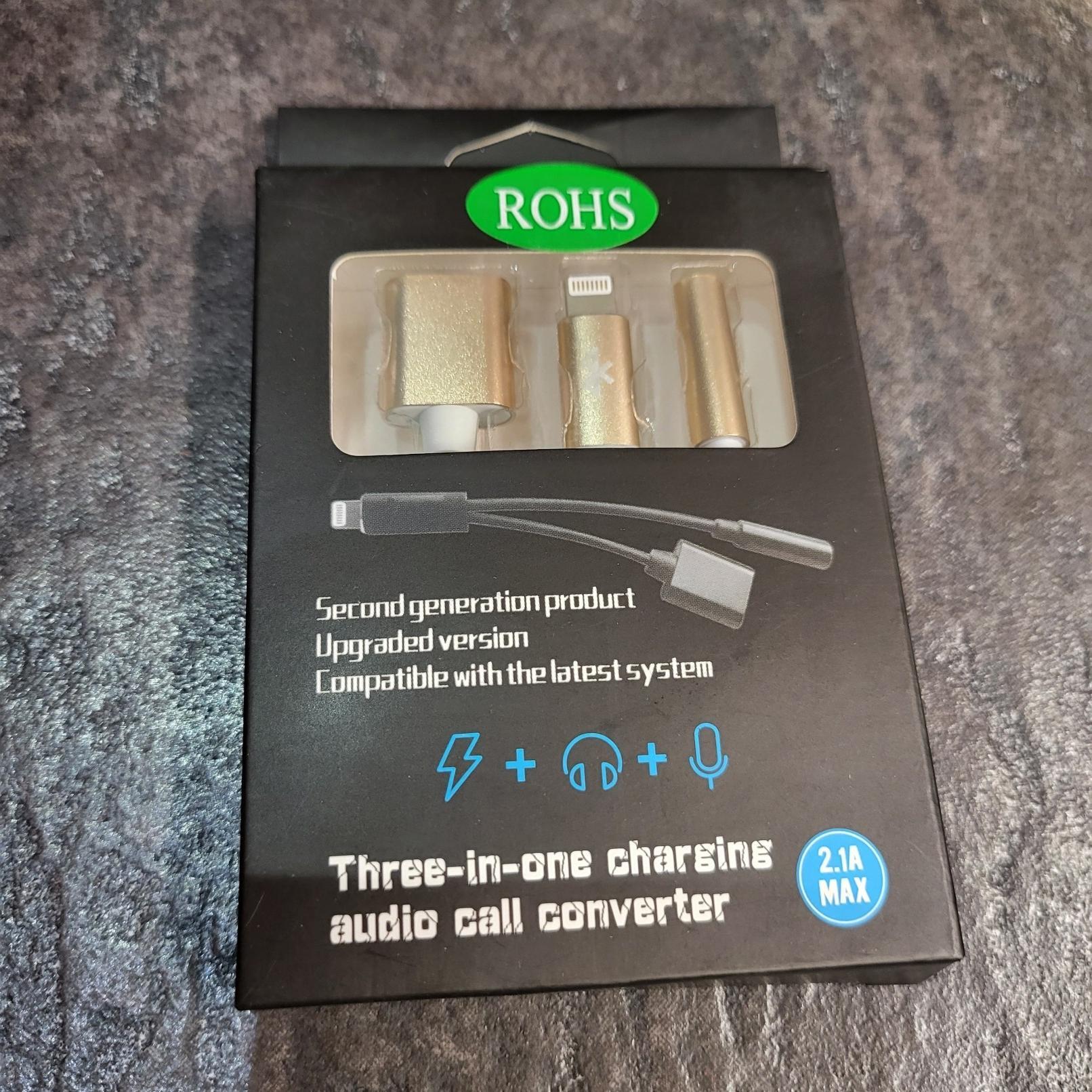 Tootefoto - Audiokonverter Bluetooth + Lightning => 3