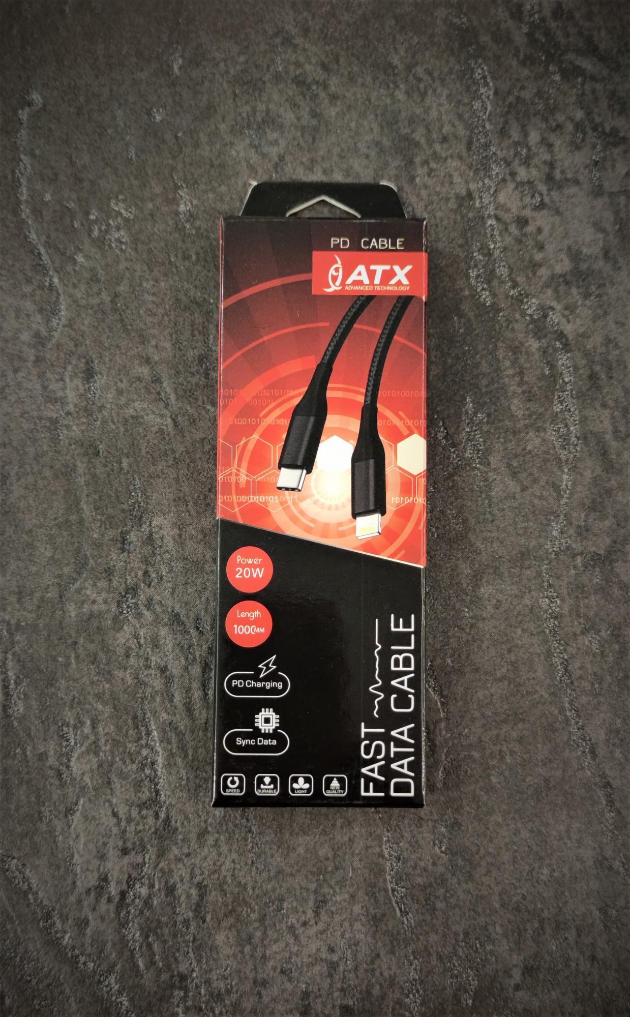 Tootefoto - Juhe ATX USB Type→ Lightning 20W