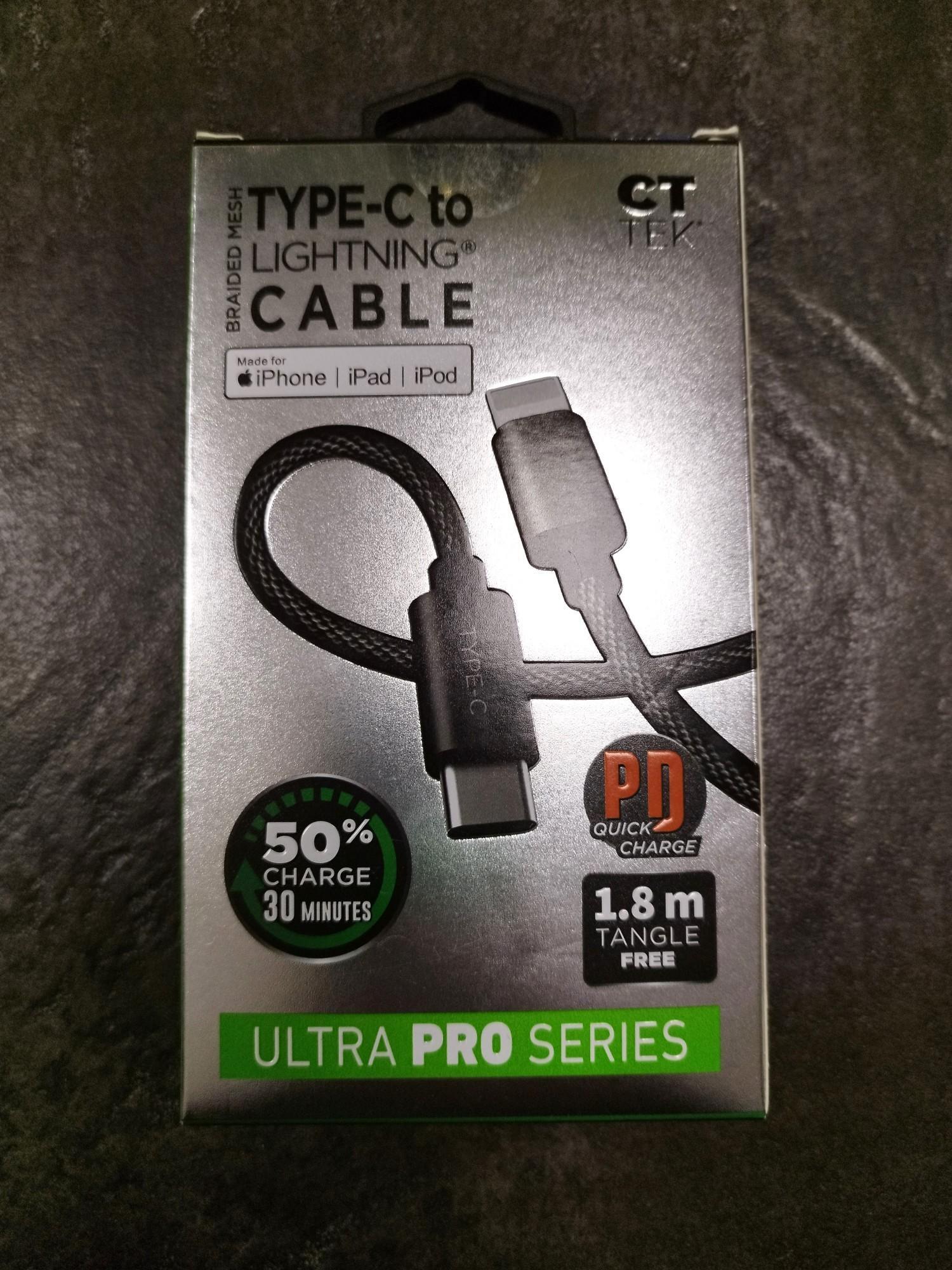 Tootefoto - Laadija Type C to Lightning 14,5V 2A