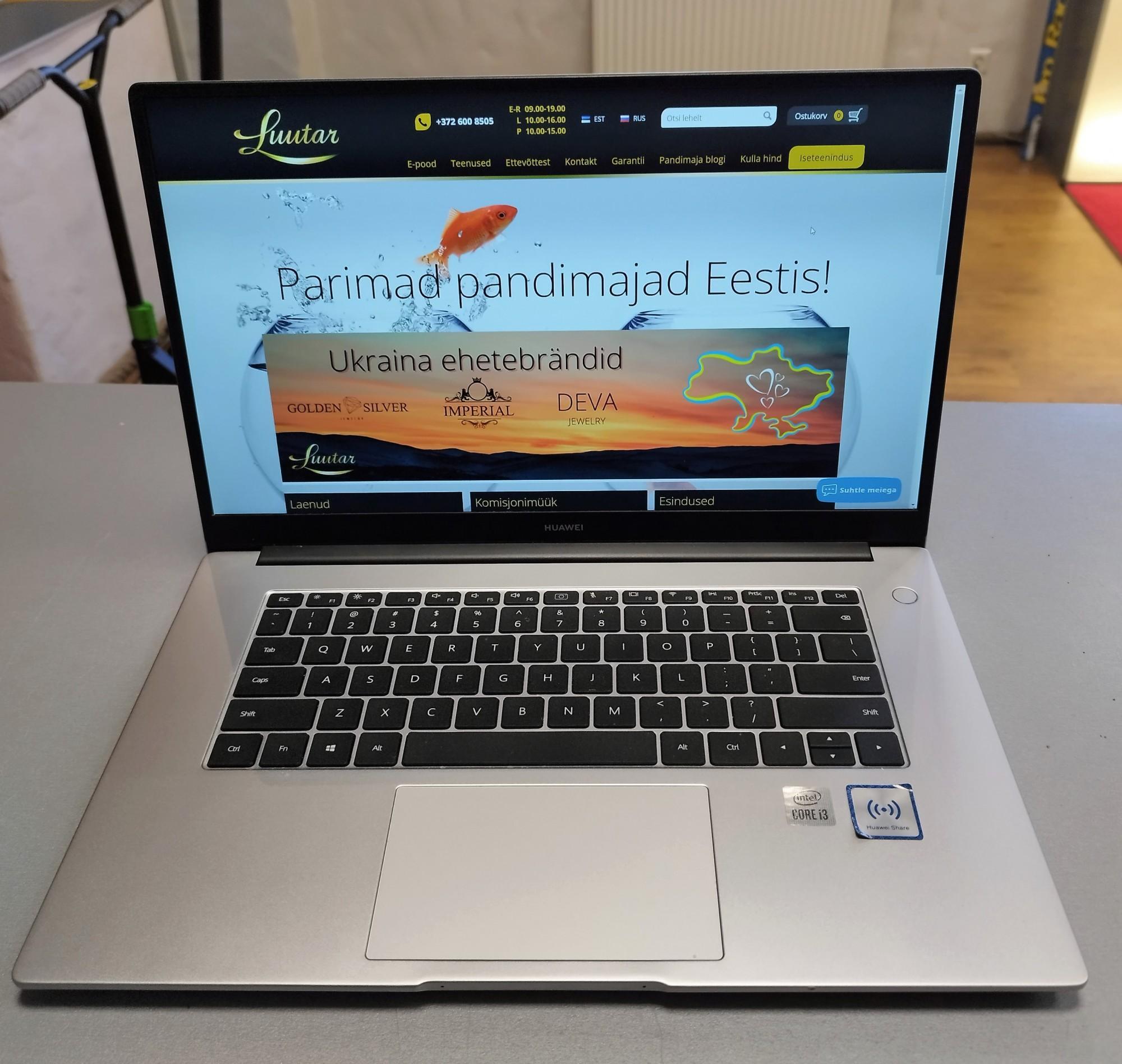 Tootefoto - Sülearvuti Huawei MateBook D15