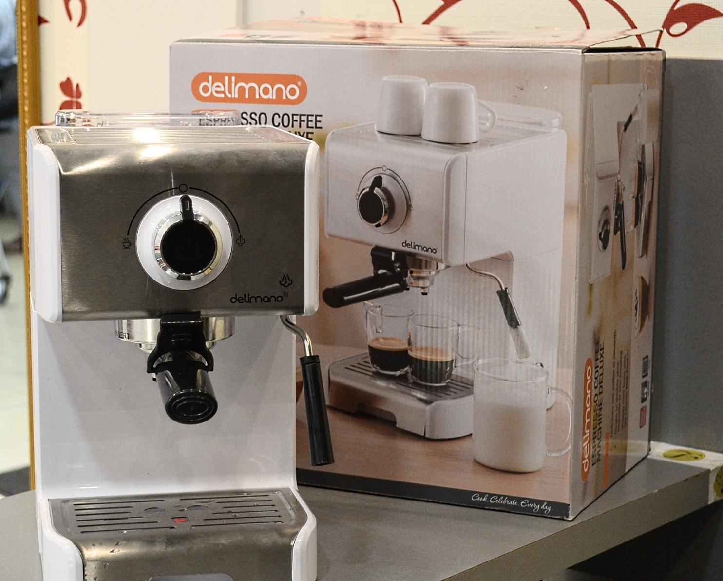 Tootefoto - Kohvimasin Delimano Espresso Coffee Machine Deluxe 356006