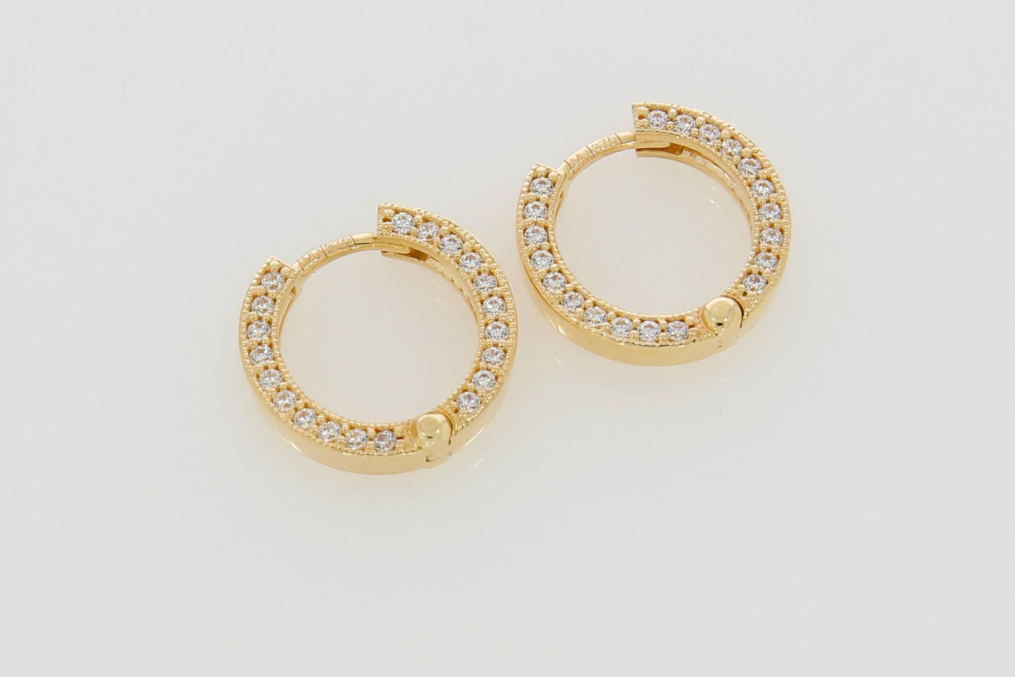 Tootefoto - Kuldkõrvarõngad 375*