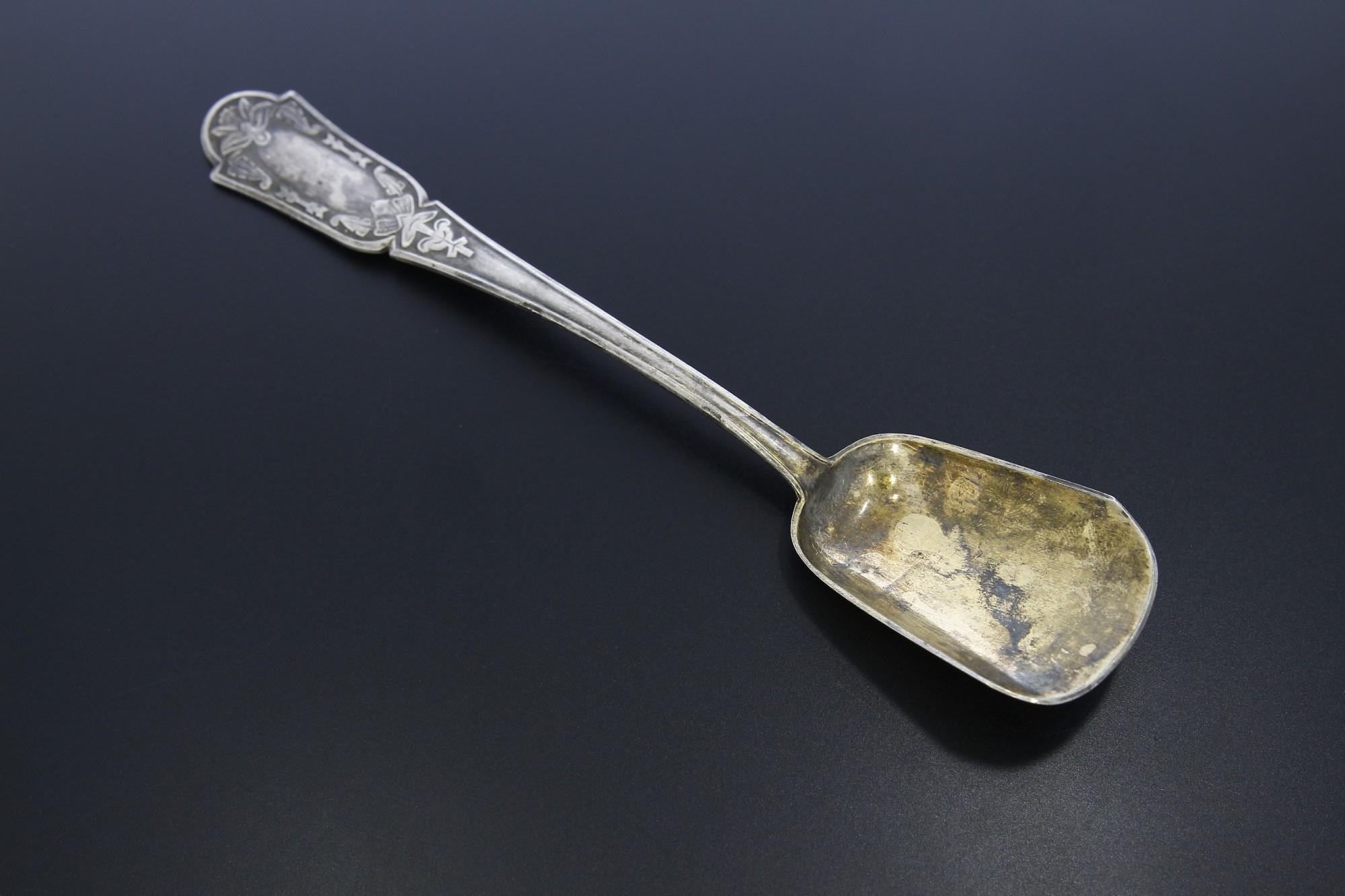 Tootefoto - Hõbelusikas 875*