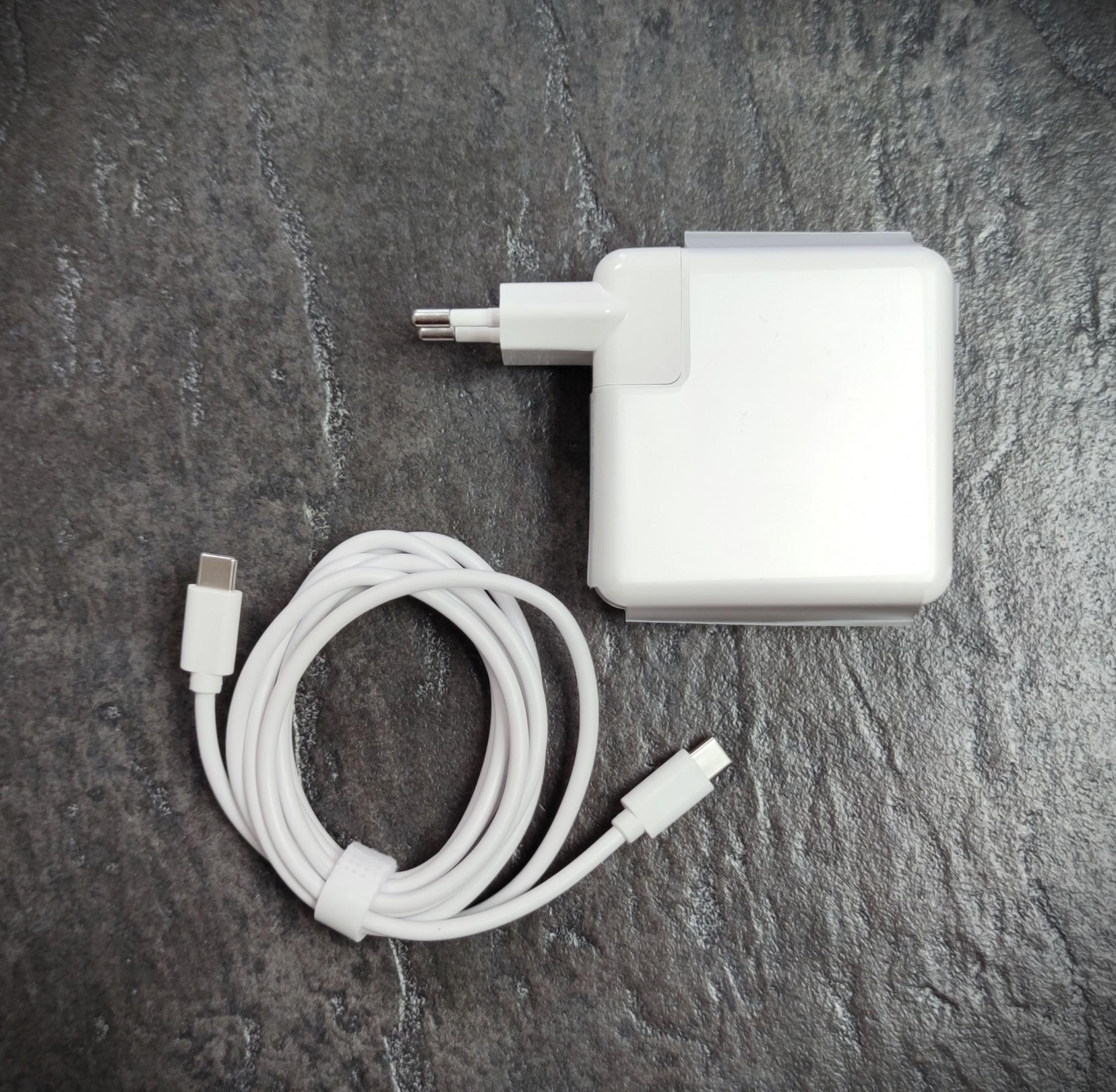 Tootefoto - Laadija 61W Type-C sülearvutitele Apple MacBook juhtmega