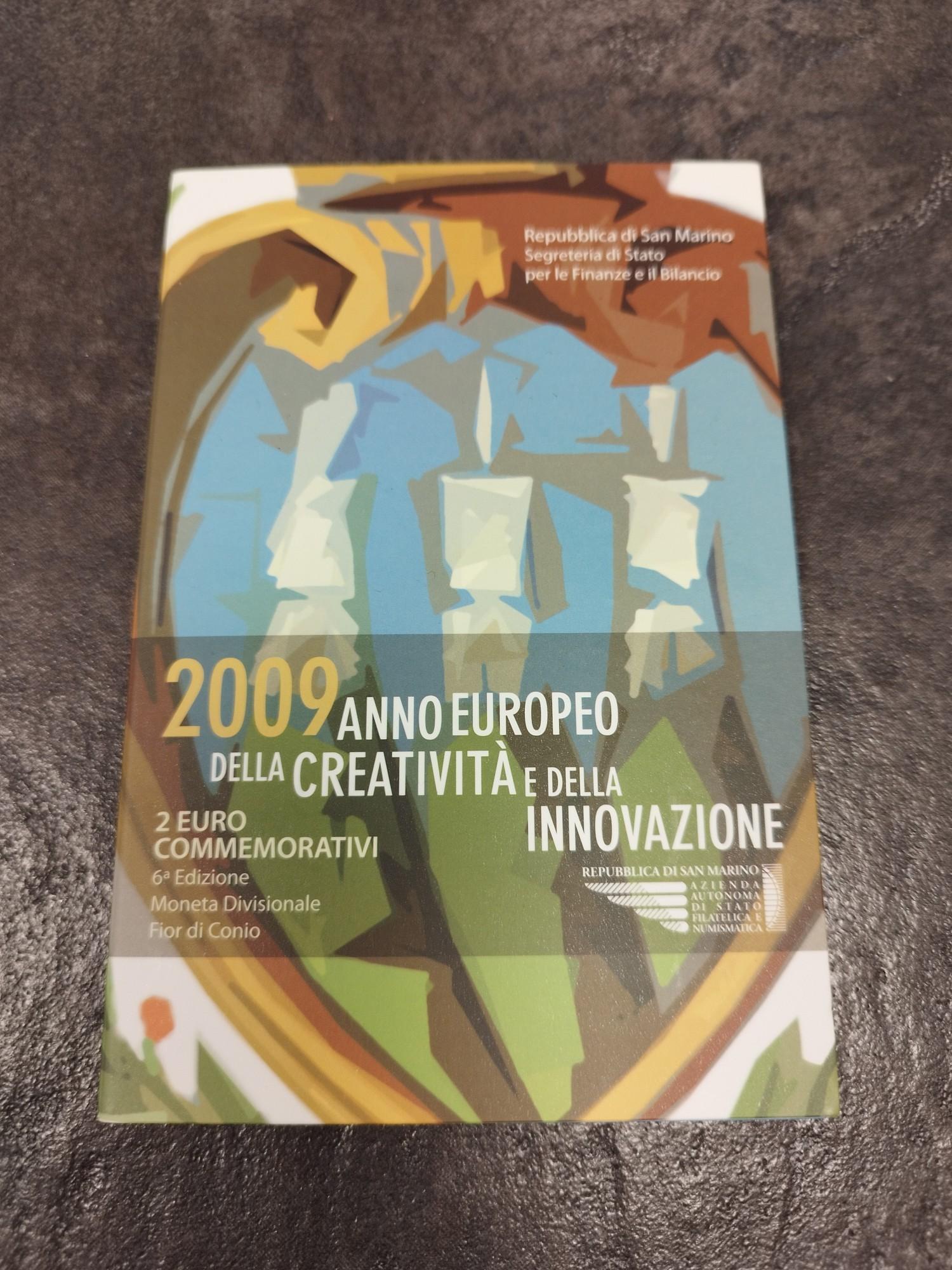 Tootefoto - Münt San Marino 2009a 2€