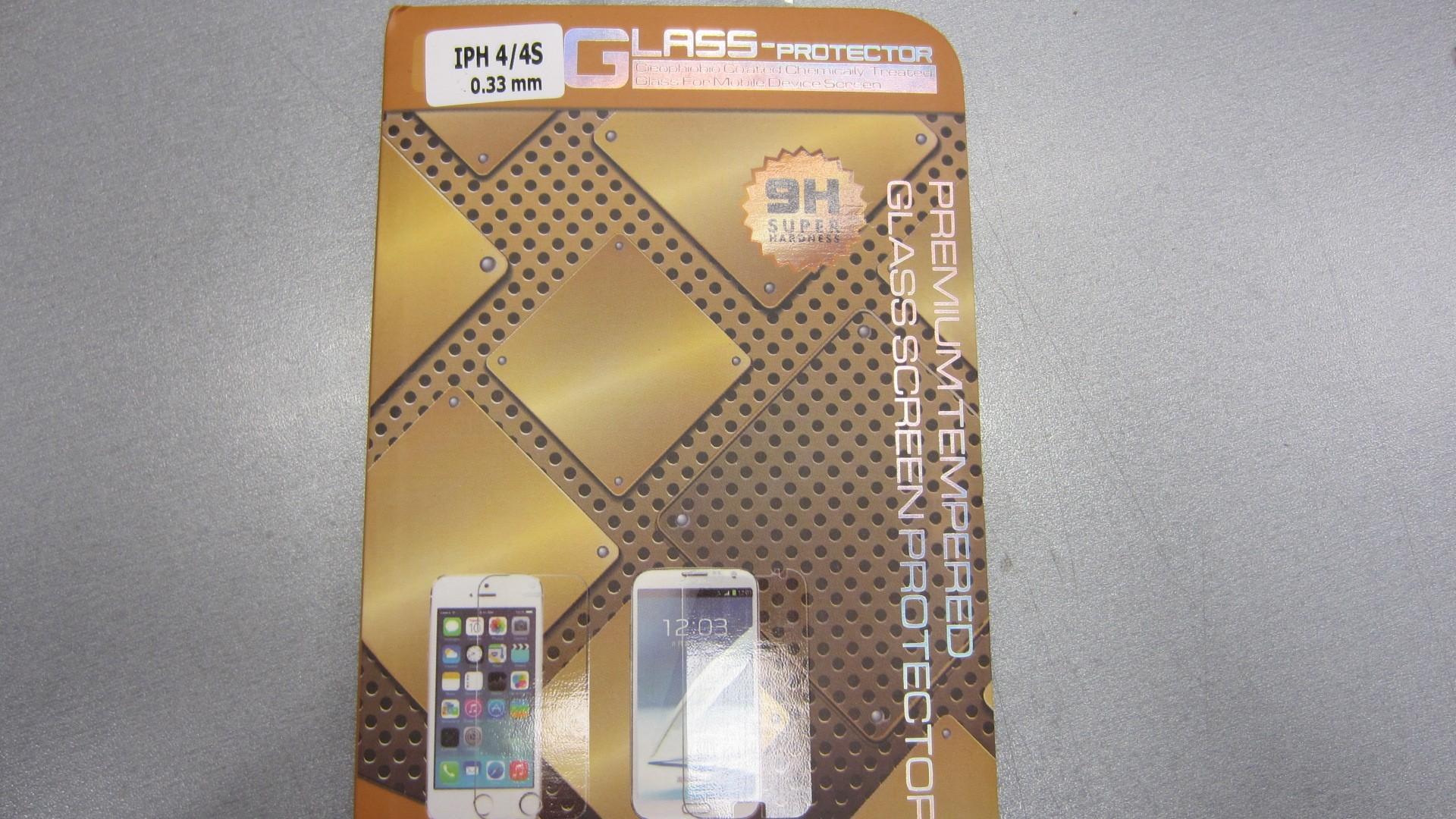 Tootefoto - Ekraani kaitseklaas Iphone 4/4S 0