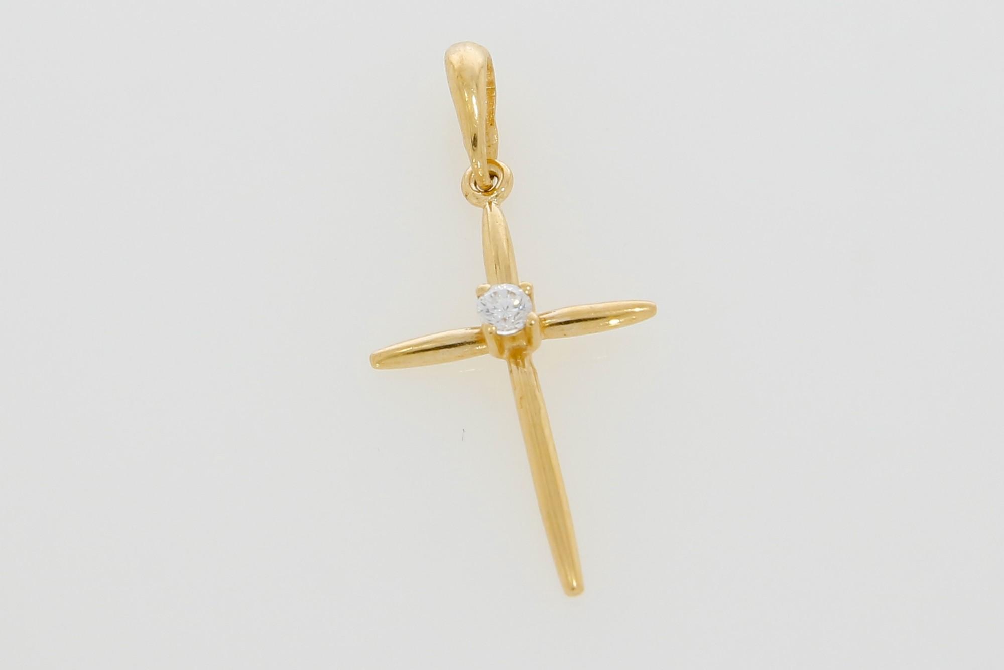 Tootefoto - Kuld kulon 585* Rist