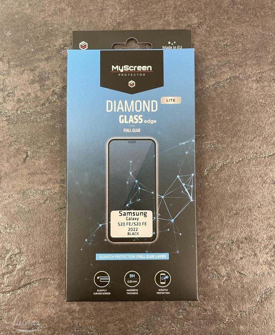 Tootefoto - Kaitseklaas MS DIAMOND LITE Samsung S20 FE Must