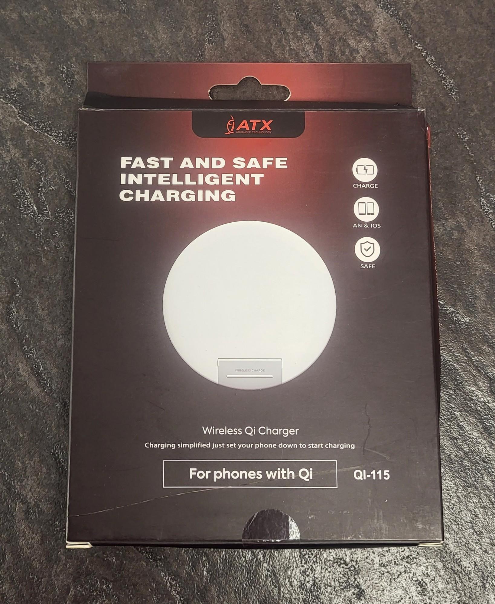 Tootefoto - Juhtmevaba laadija 10W QI-115 SLIM Valge