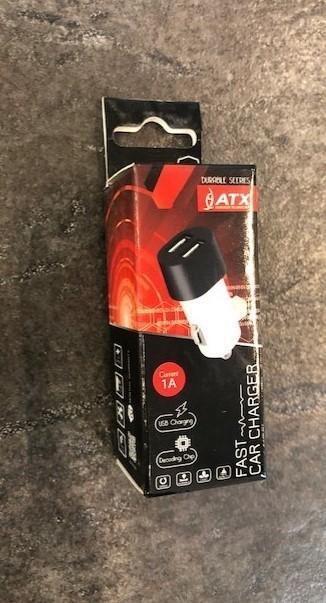 Tootefoto - Autolaadija ATX MINI 1A 2xUSB