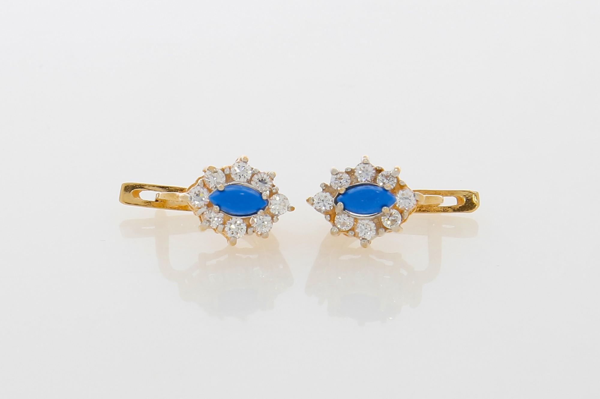 Tootefoto - Kuldkõrvarõngad 585*