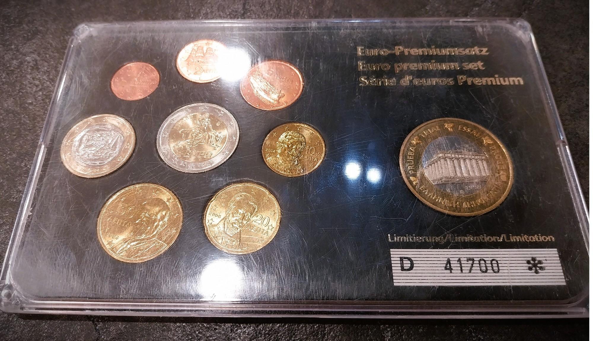 Tootefoto - Euromündi komplekt Greece