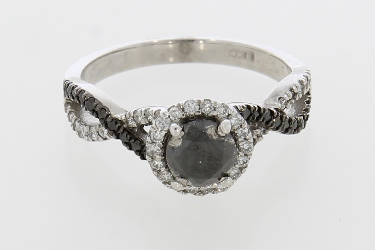 Tootefoto - Kuldklsõrmus 417* Briljantidega