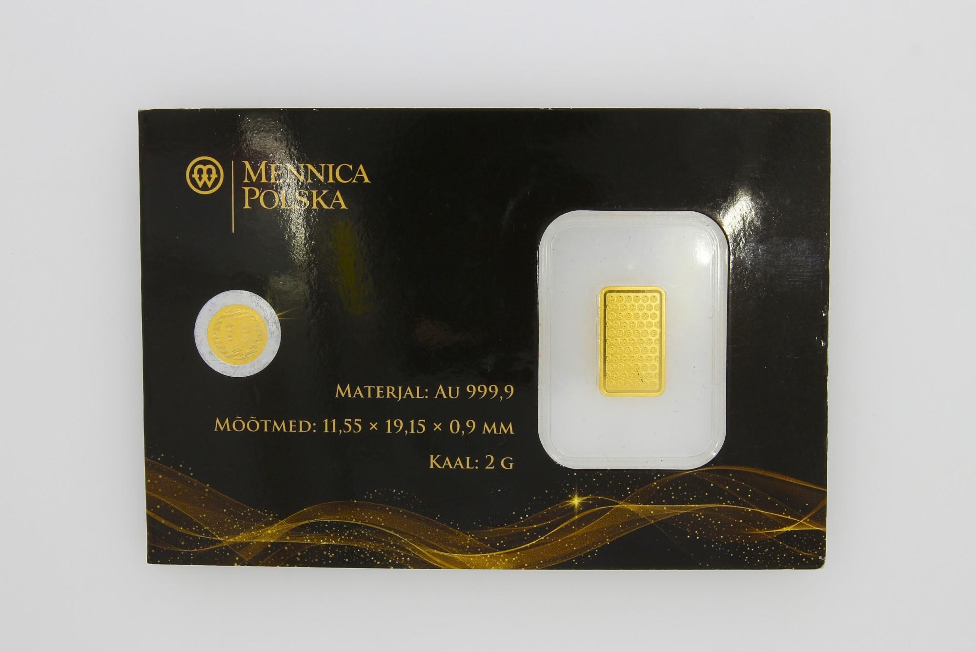 Tootefoto - Kuldplaat 999* Mennica Polska Ferrero Rocher