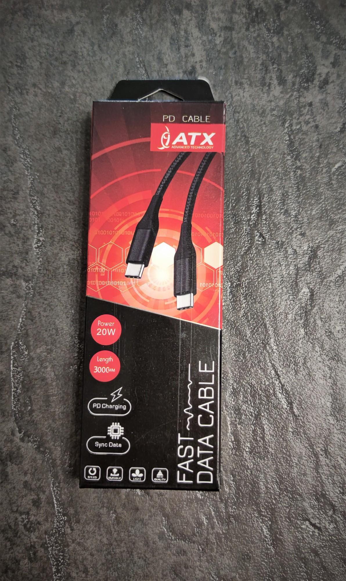 Tootefoto - Juhe ATX USB Type-C → USB Type-C