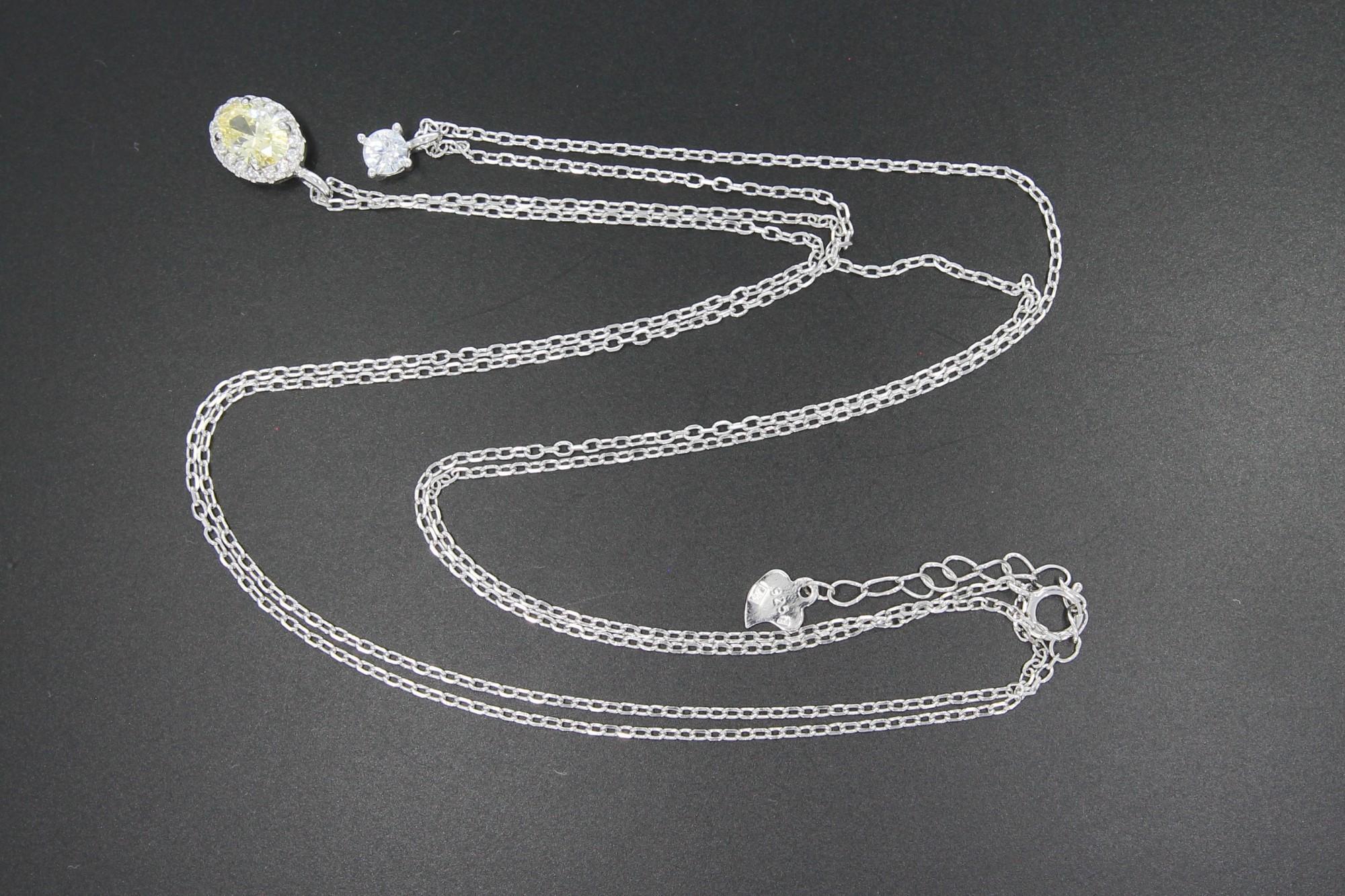 Tootefoto - Hõbekaelakett + kulon 925*