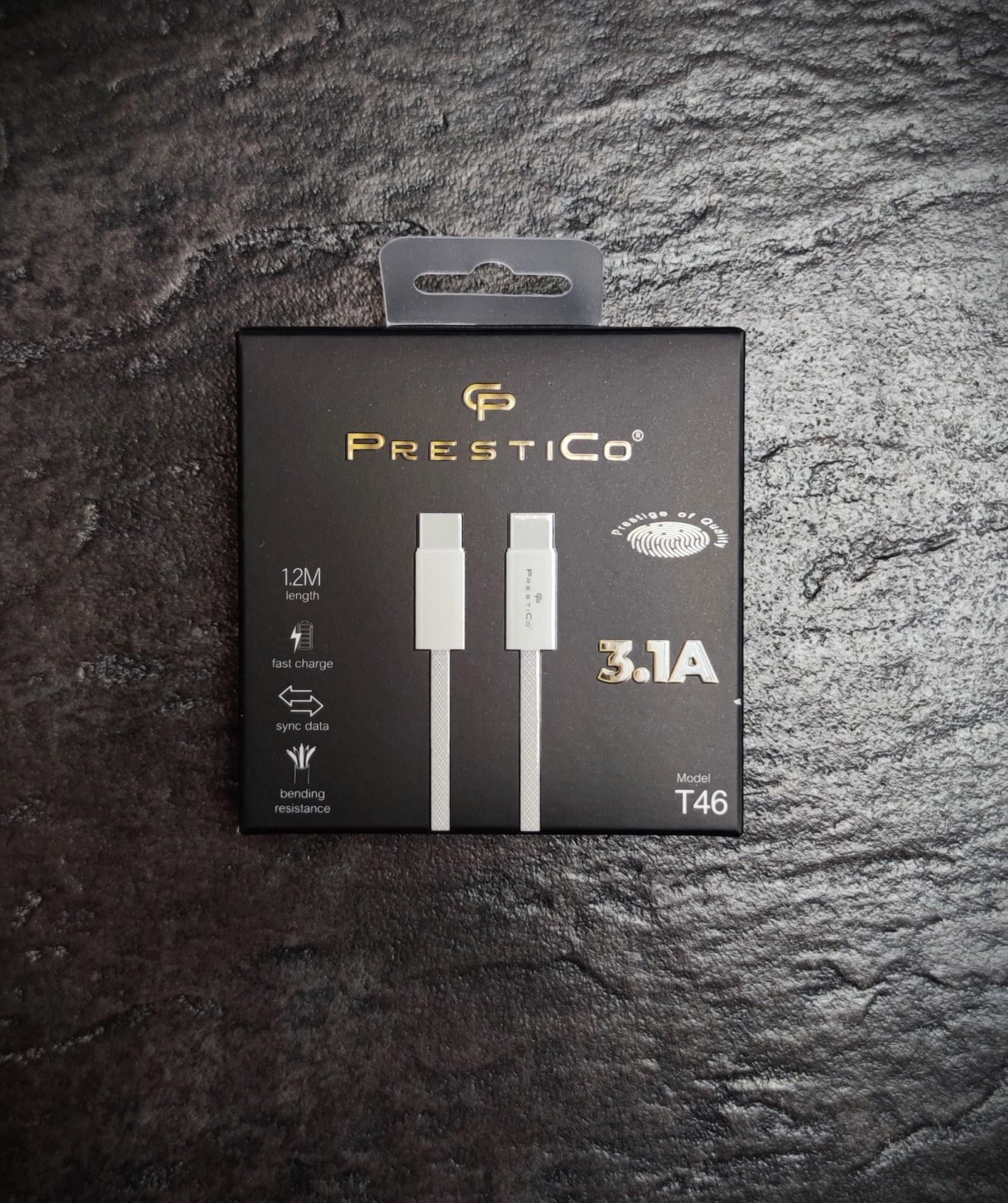 Tootefoto - Juhe PRESTICO T46 USB-C - USB-C PD 1