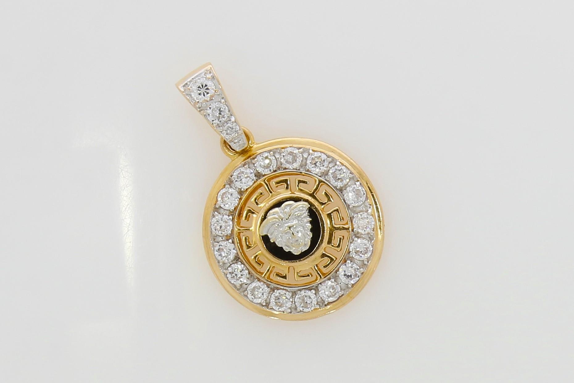 Tootefoto - Kuld kulon 585* Versace