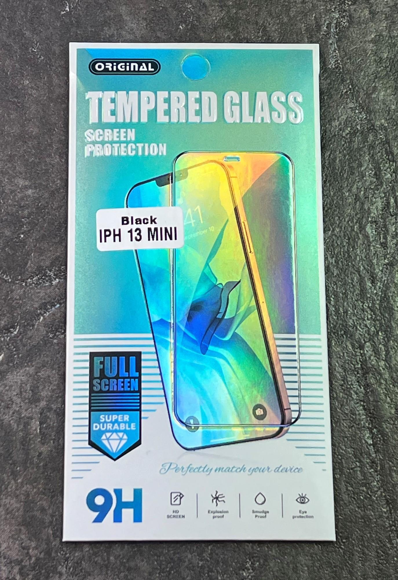 Tootefoto - UUS Kaitseklaas iPhone 13 Mini Black