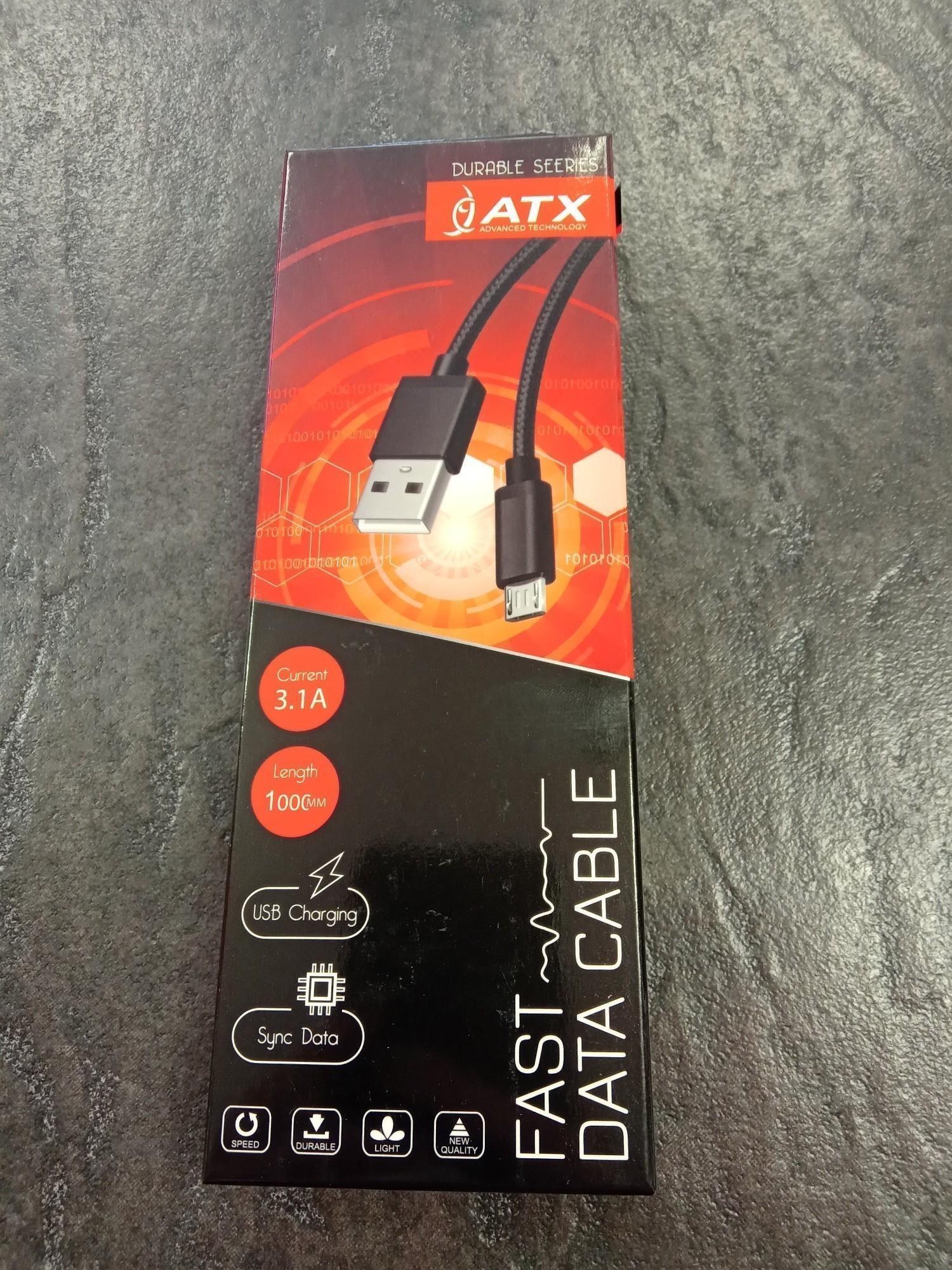 Tootefoto - Juhe ATX USB → microUSB Pikk otsik 8mm