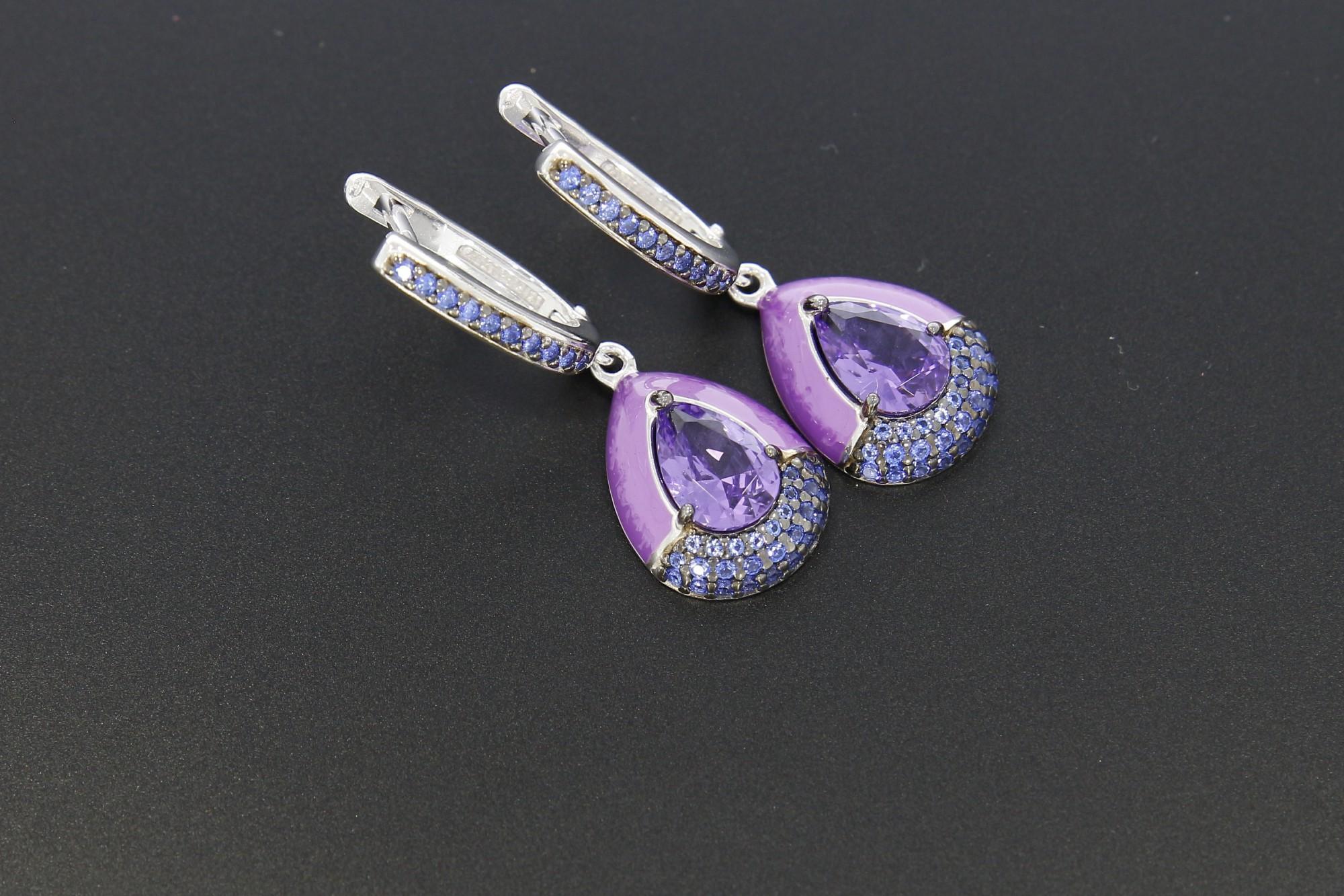 Tootefoto - Hõbekõrvarõngad 925* SOKOLOV!