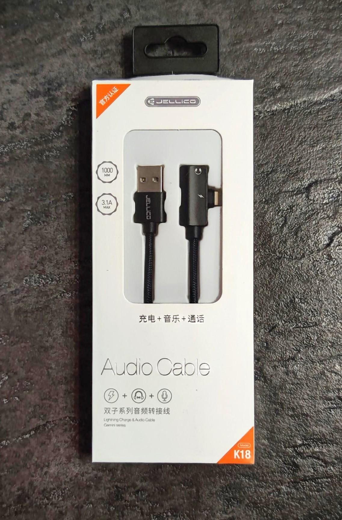 Tootefoto - Üleminek kõrvaklappidele JELLICO K18 USB/Lightning