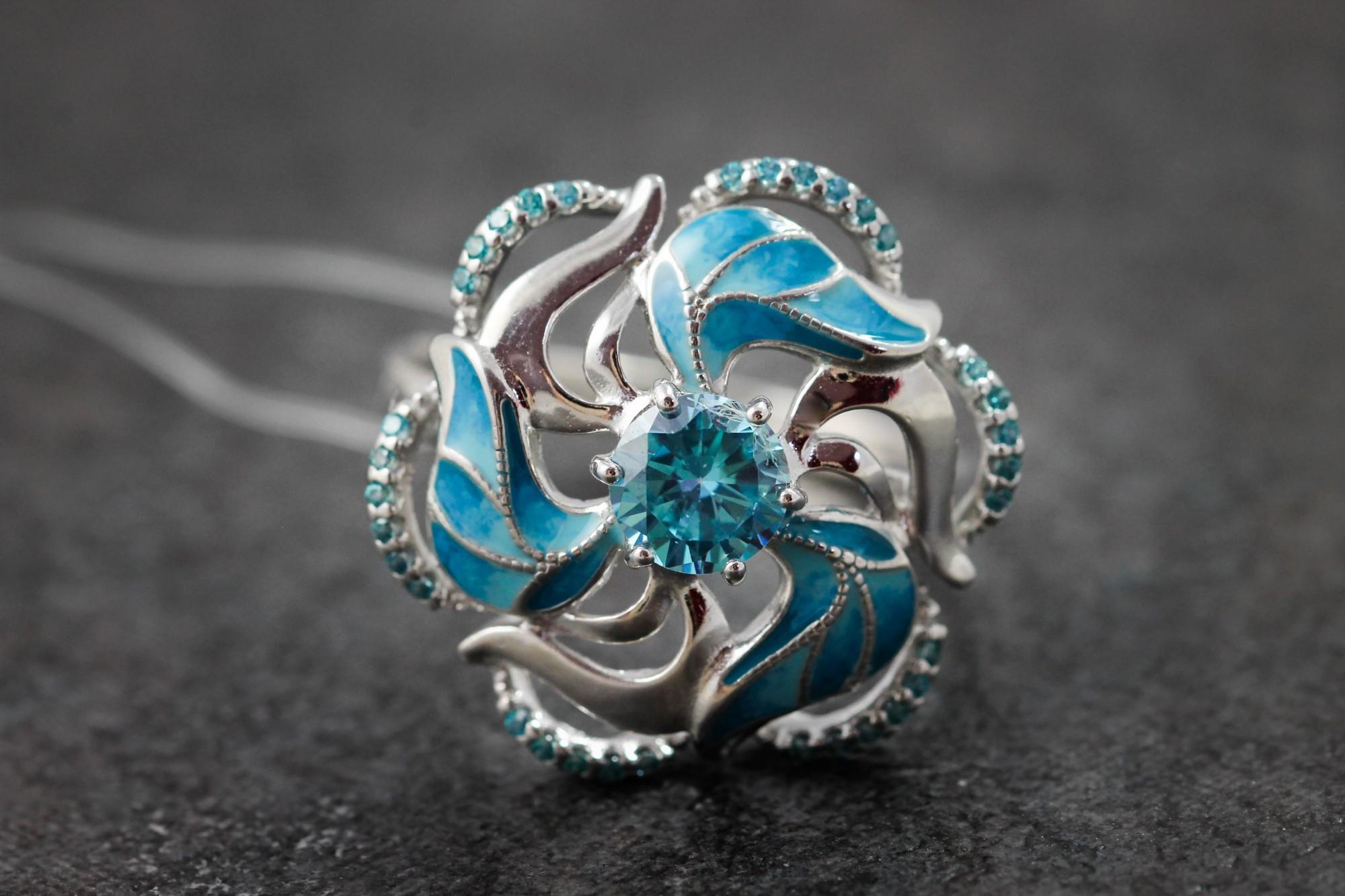 Tootefoto - Hõbesõrmus 925* SOKOLOV!