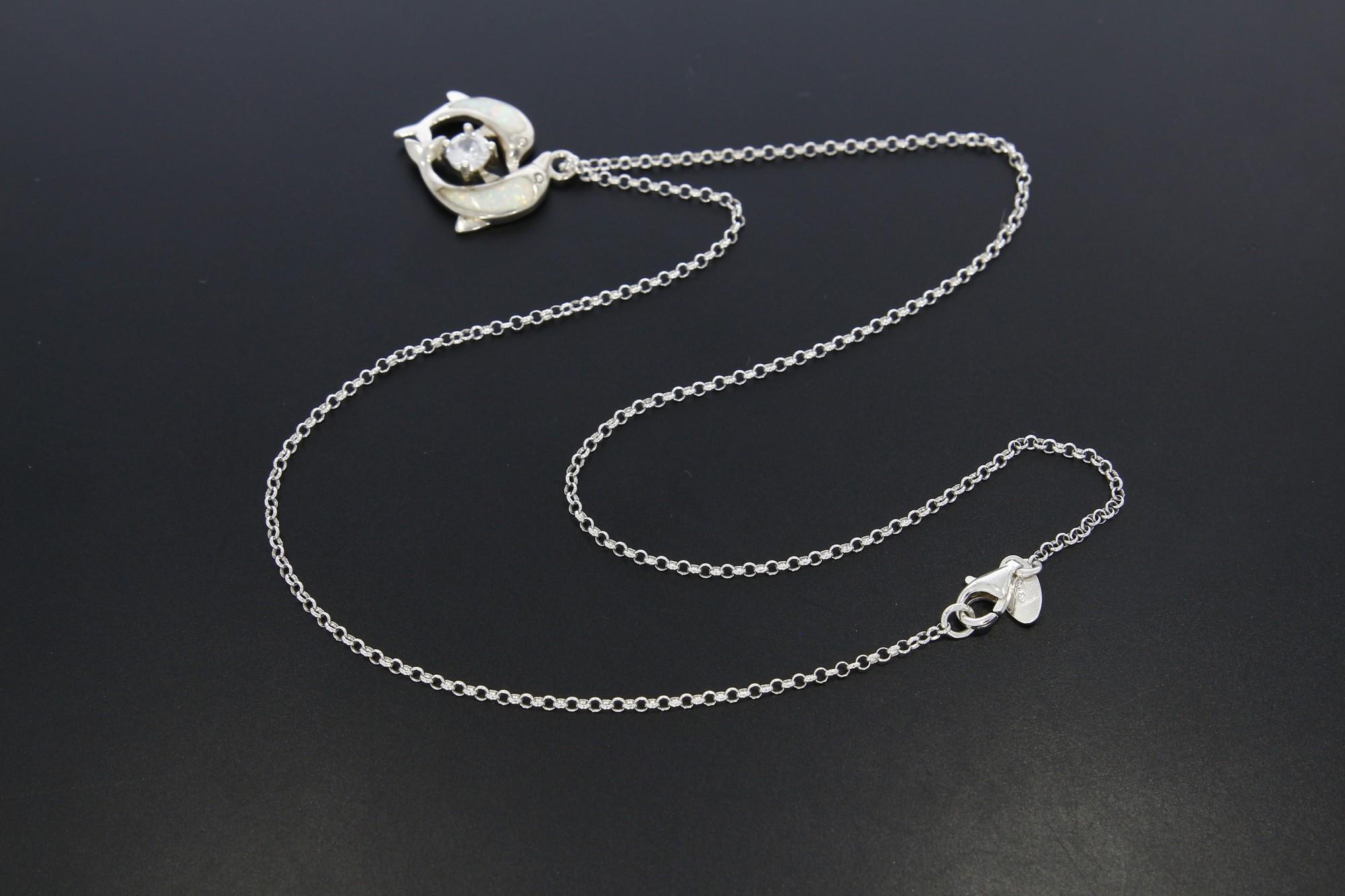 Tootefoto - Hõbekaelakett kuloniga 925*