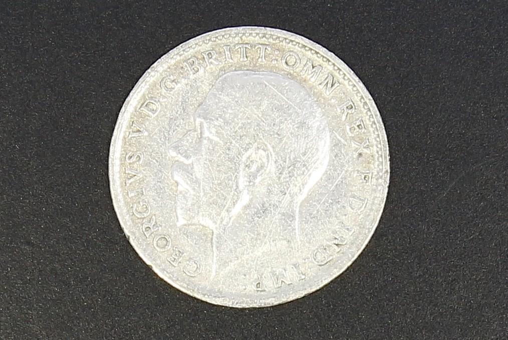Tootefoto - Hõbemünt George V, Threepence 1919a 925*