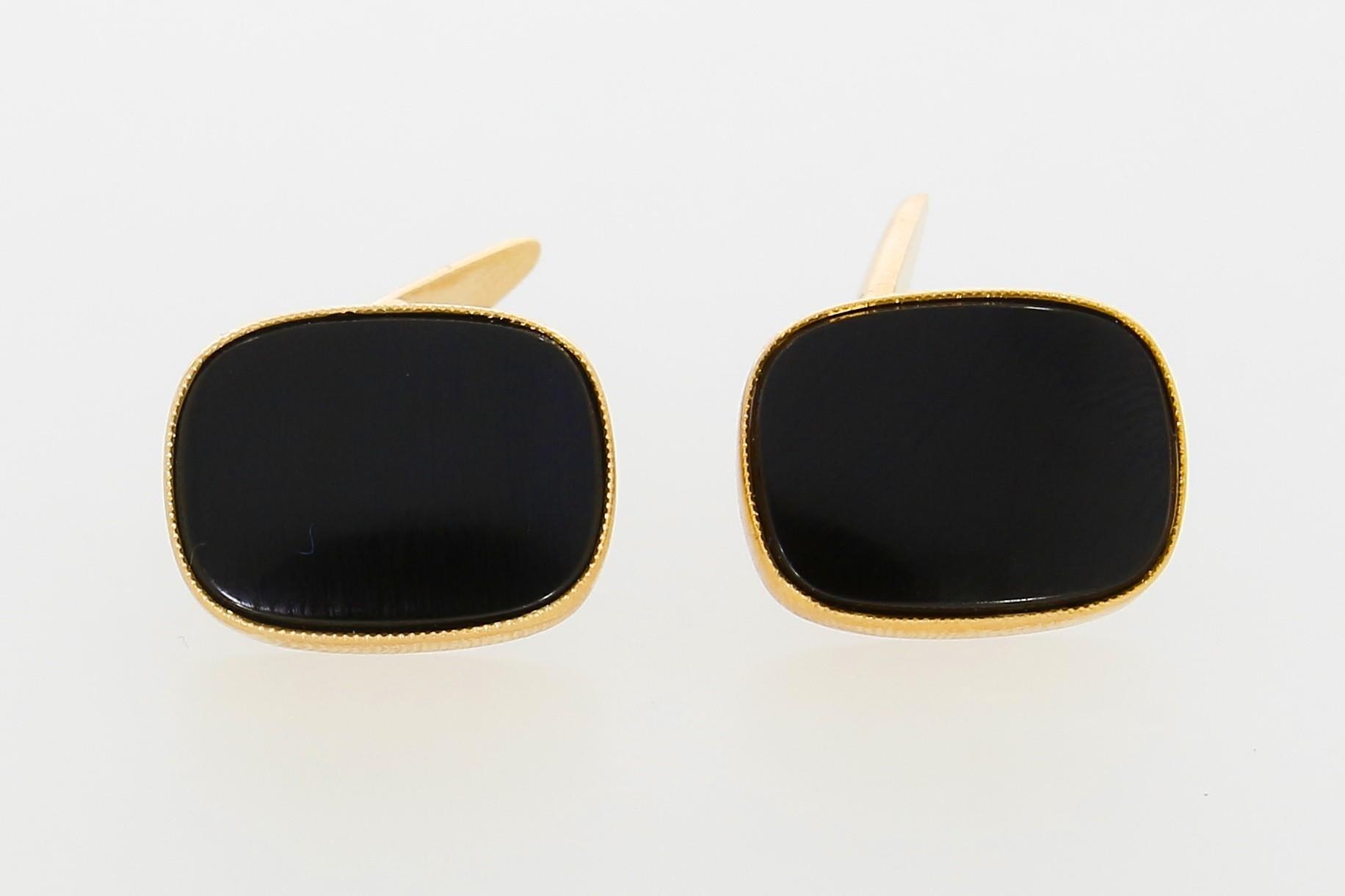 Tootefoto - Kuld mansetinööbid 585*