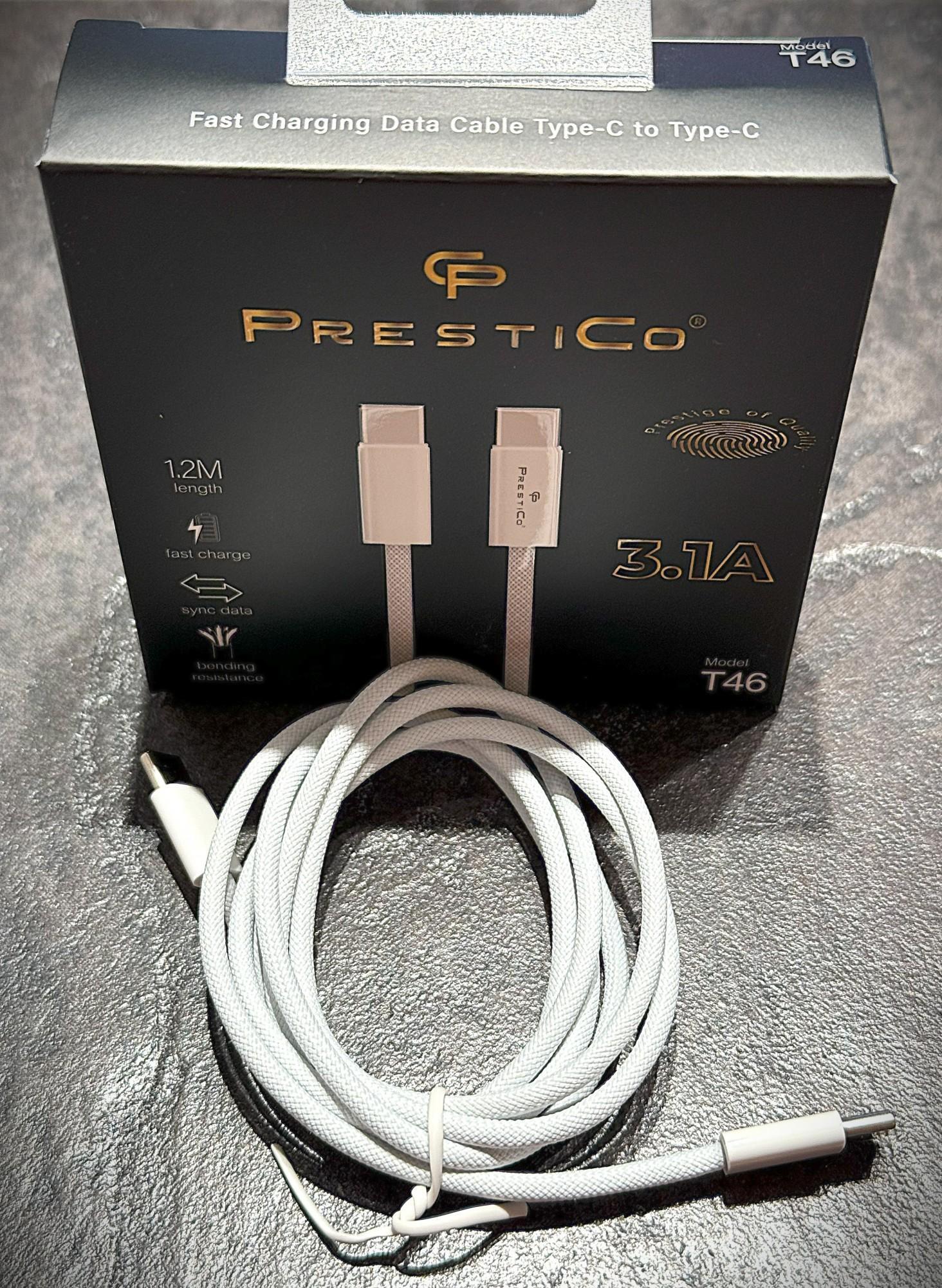 Tootefoto - Juhe PRESTICO T46 USB-C -> USB-C PD 1