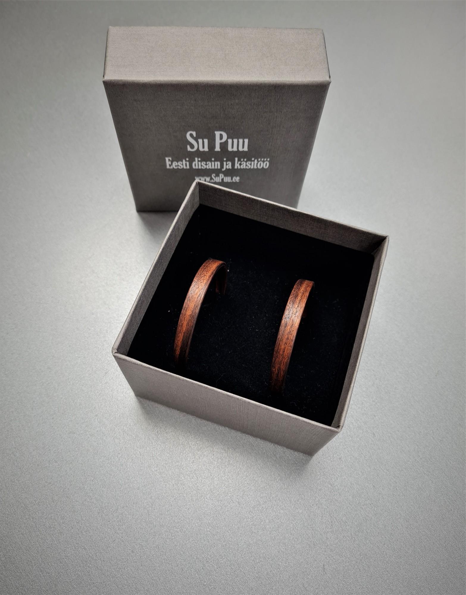 Tootefoto - Kõrvarõngad Roosipuust Su Puu!