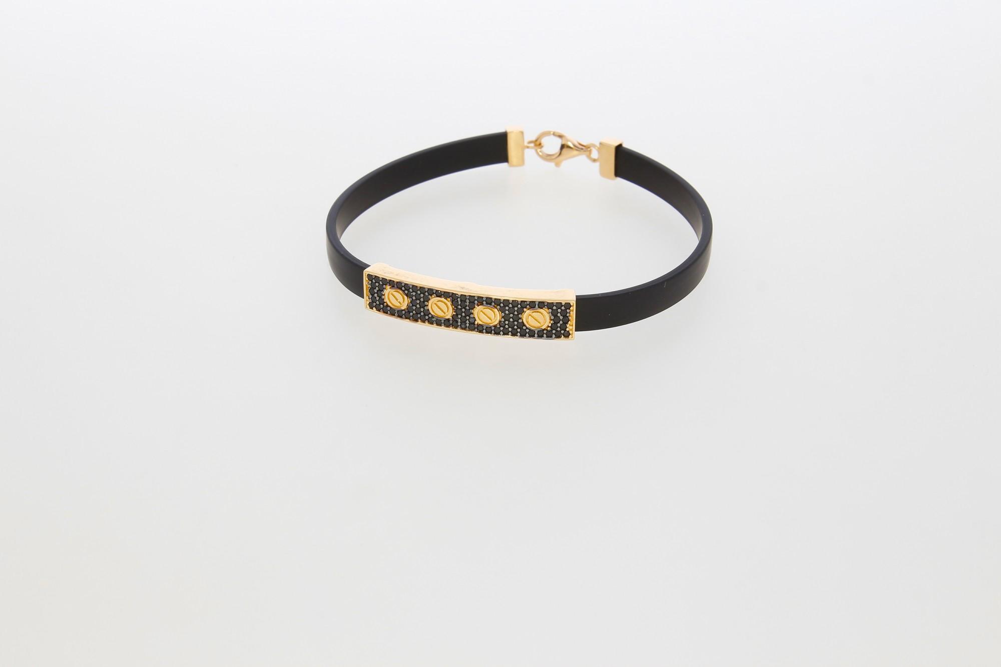 Tootefoto - Käevõru kullaga 585*