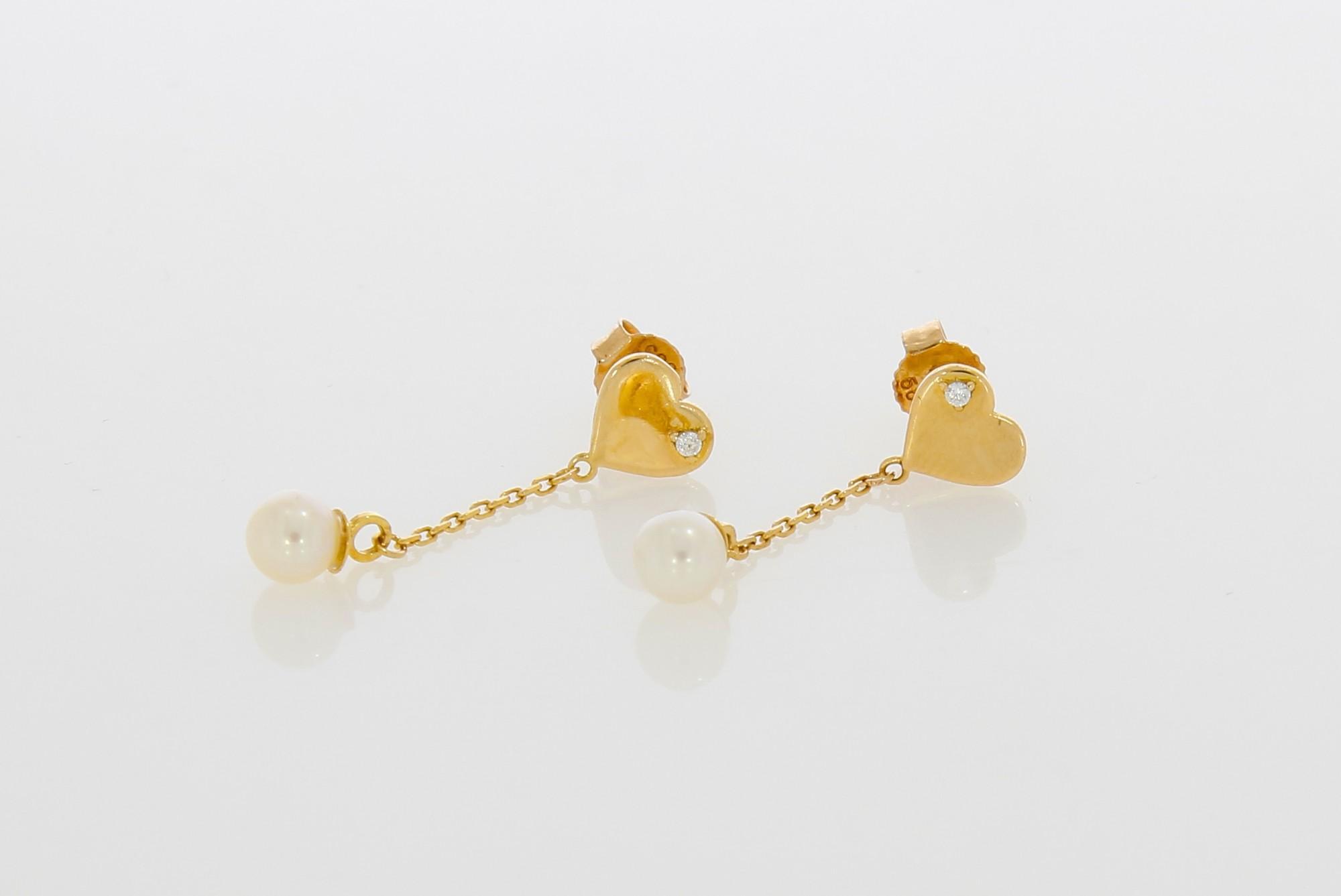 Tootefoto - Kuldkõrvarõngad 585*