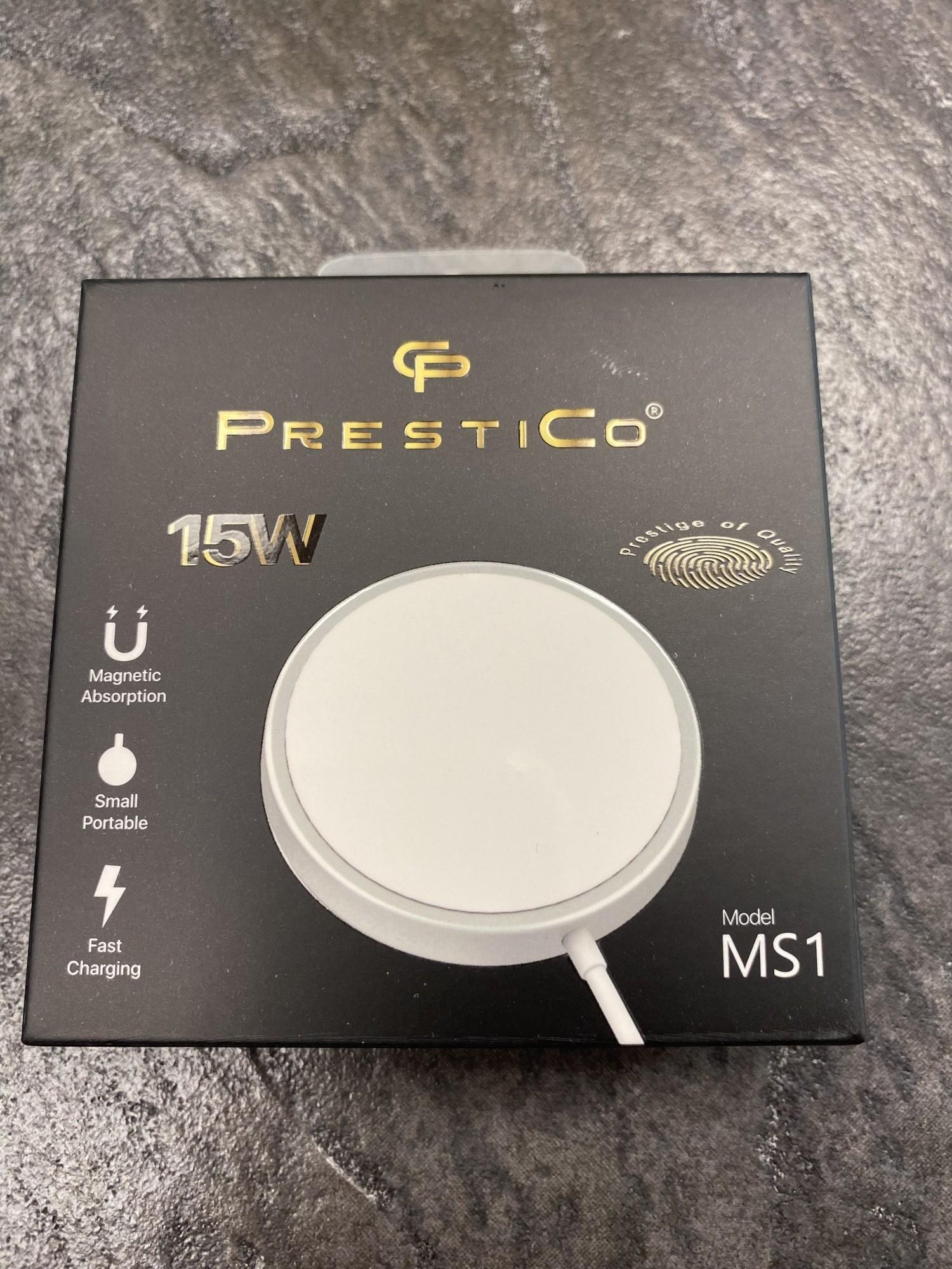 Tootefoto - Nutikella laadija Prestico MS1MagSafe, 15W