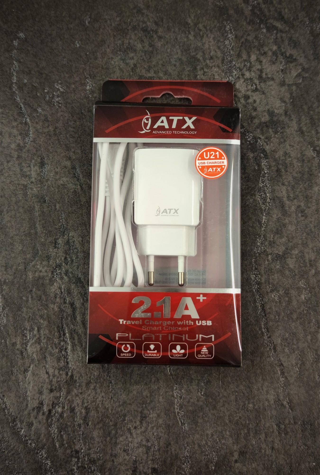 Tootefoto - Laadija ATX U21 2xUSB 2