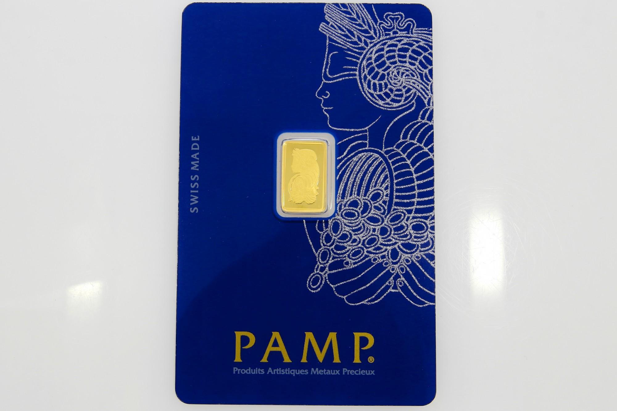Tootefoto - Kuldplaat 999* PAMP