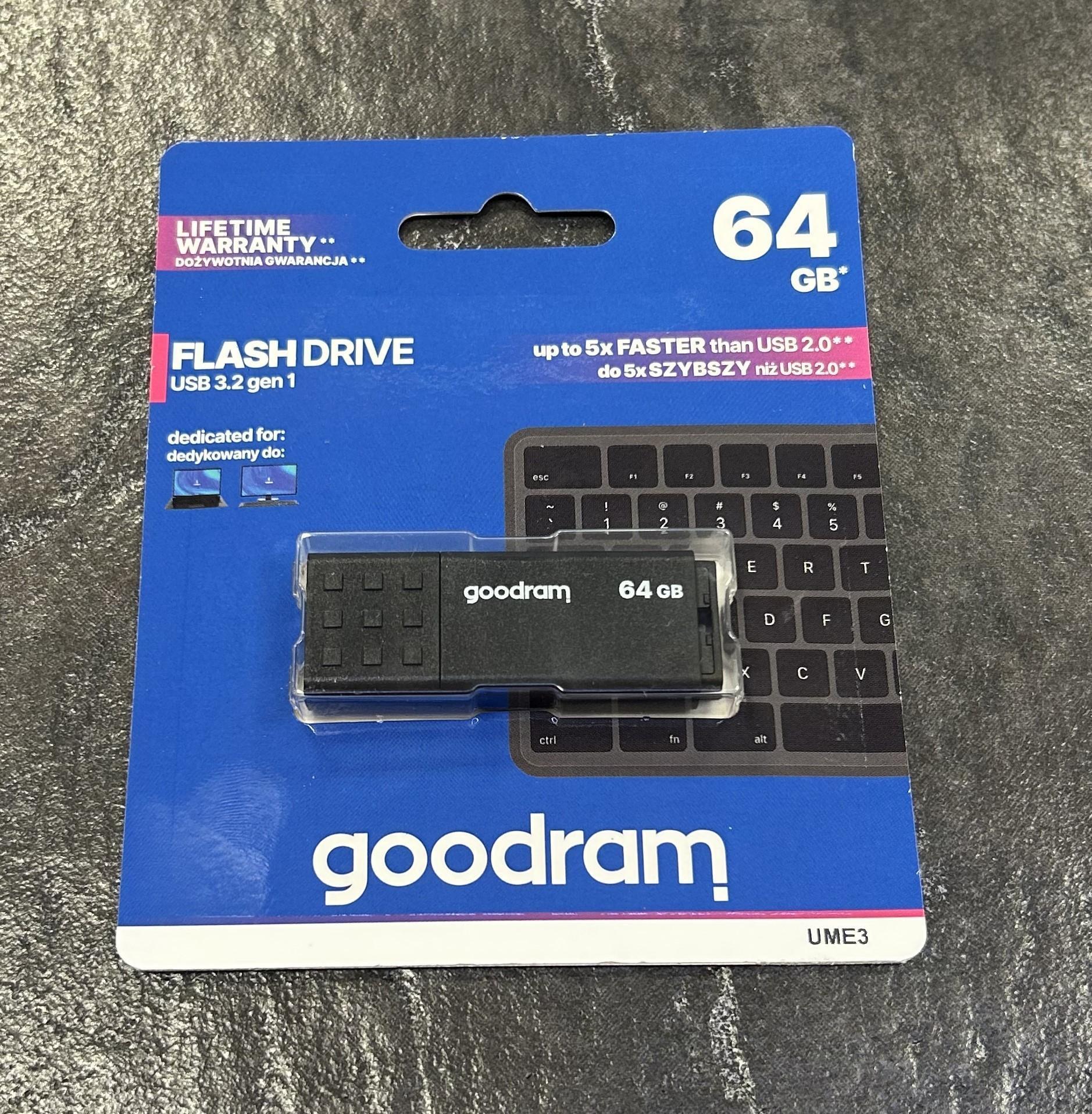 Tootefoto - Mälupulk GODRAM UME3 64GB USB 3