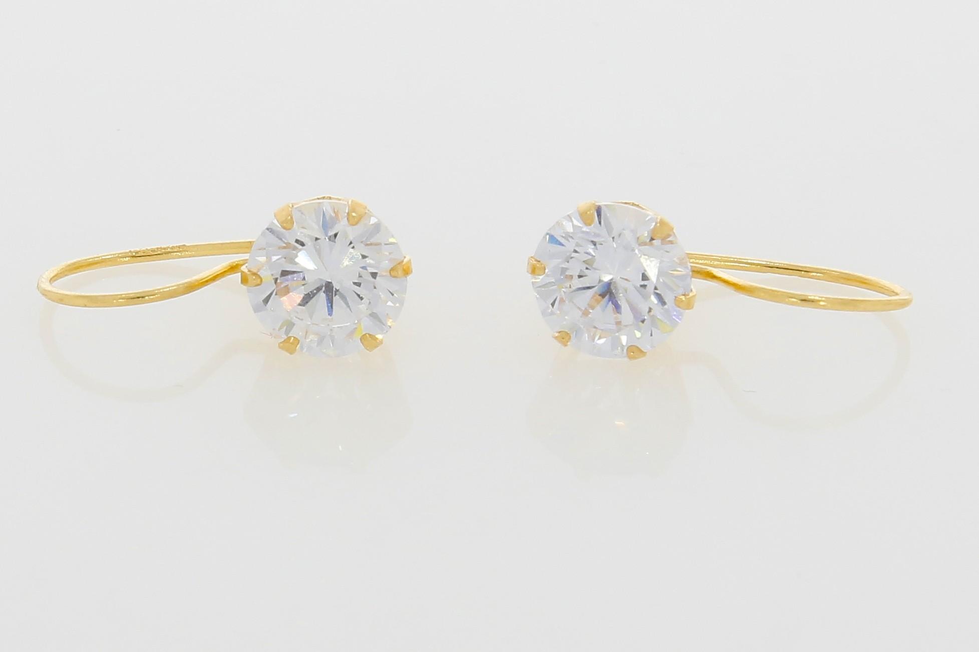 Tootefoto - Kuldkõrvarõngad 585*